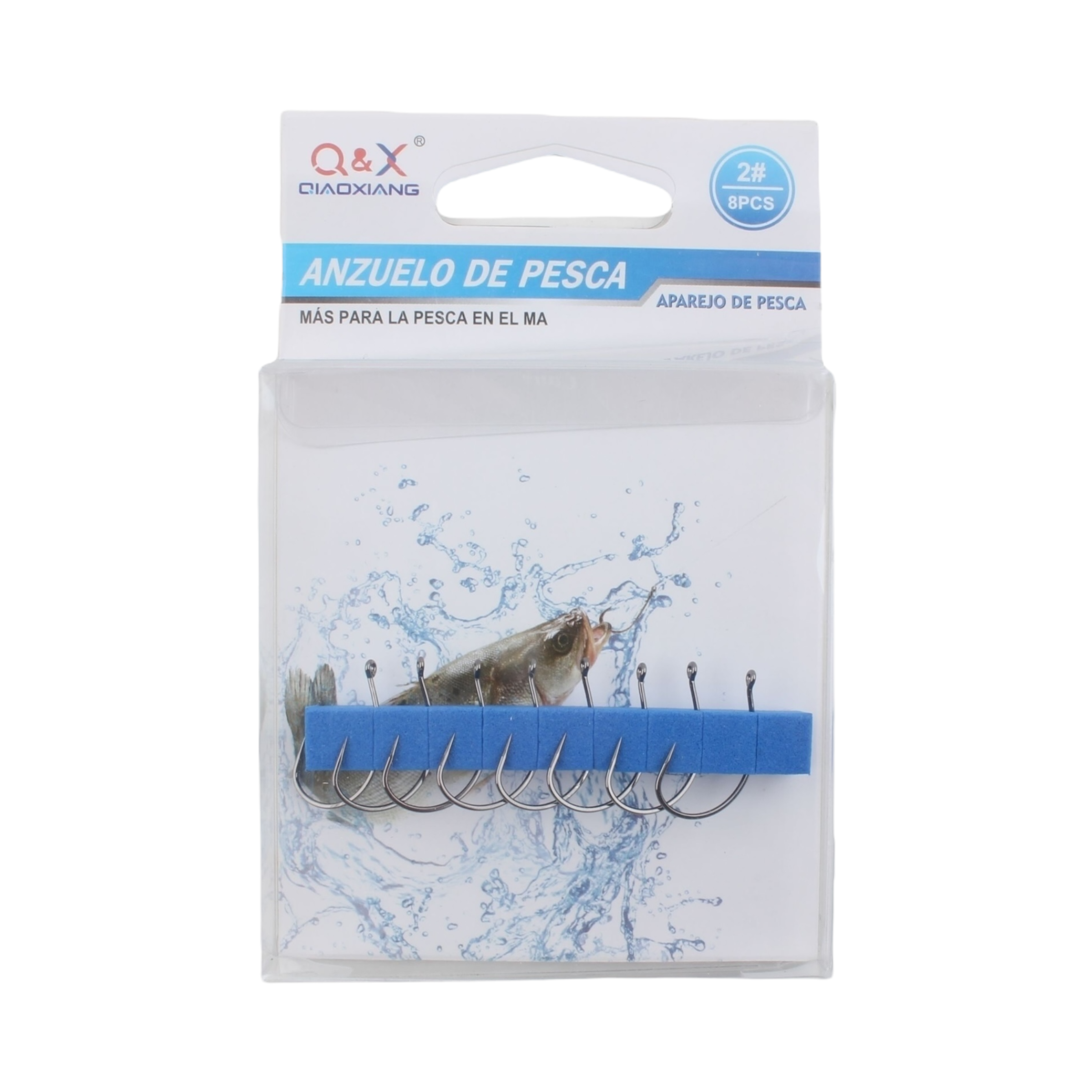 Anzuelo Lure Invertido 1/0 | Qiaoxiang