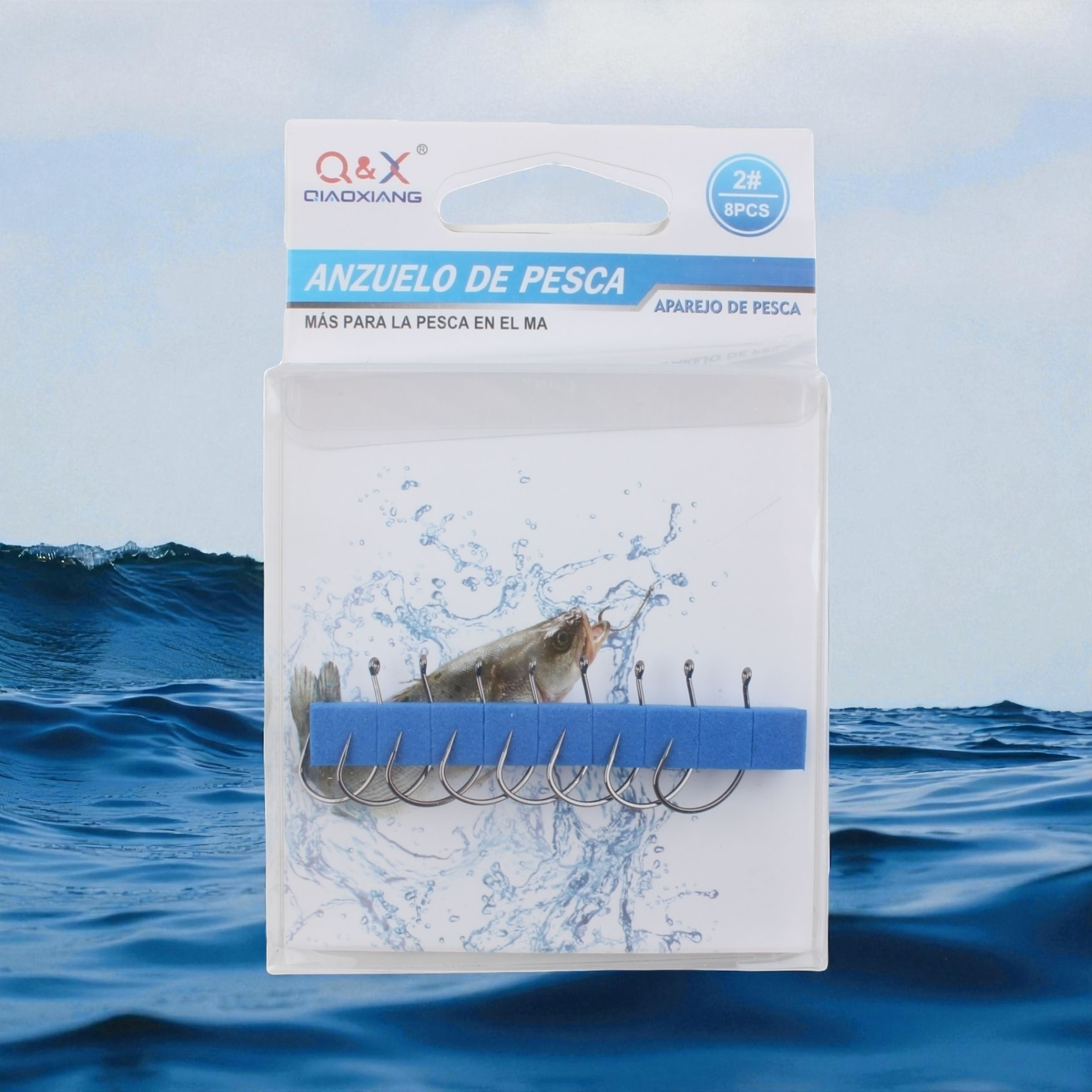 Anzuelo Lure Invertido 1/0 | Qiaoxiang