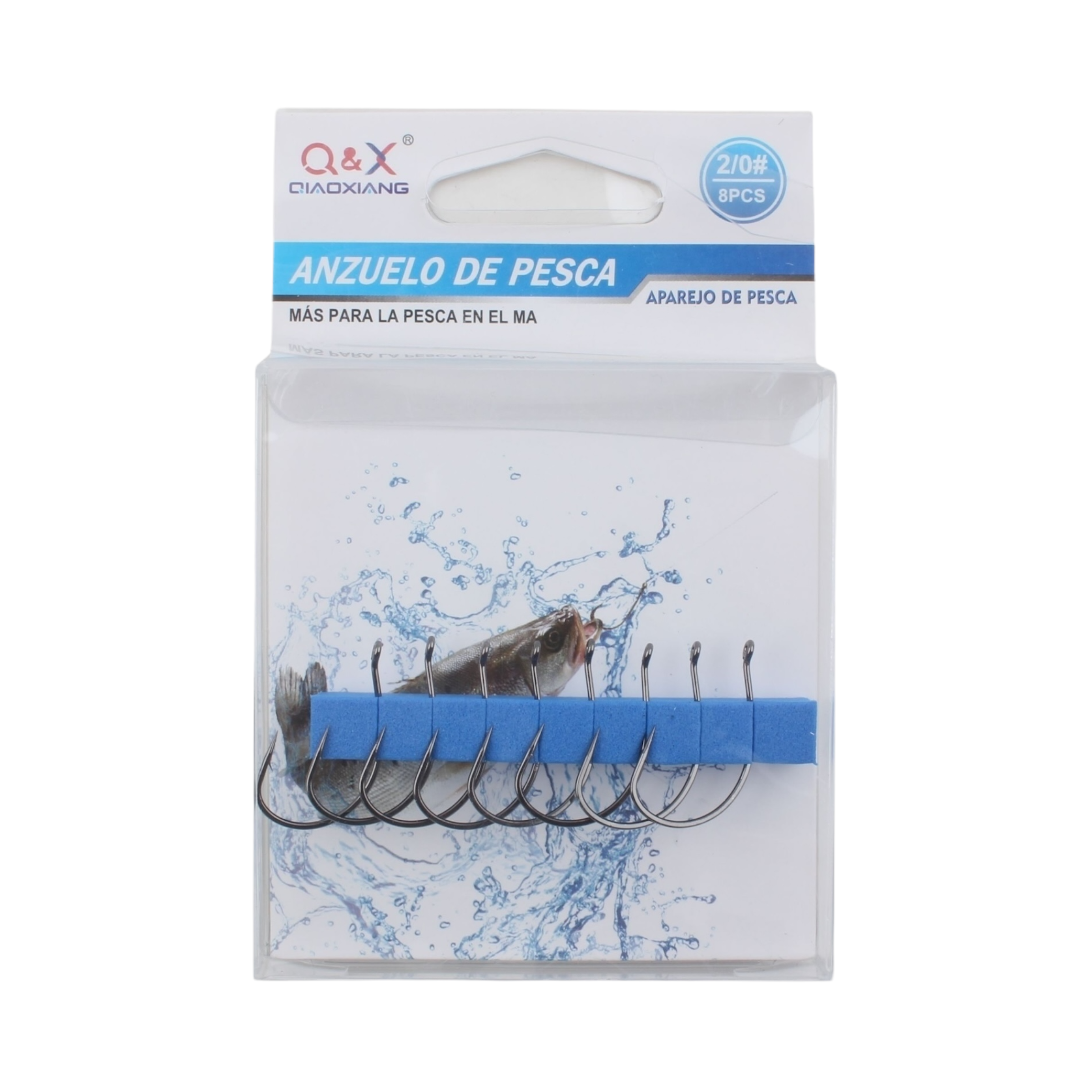 Anzuelo Lure Invertido 2/0 | Qiaoxiang