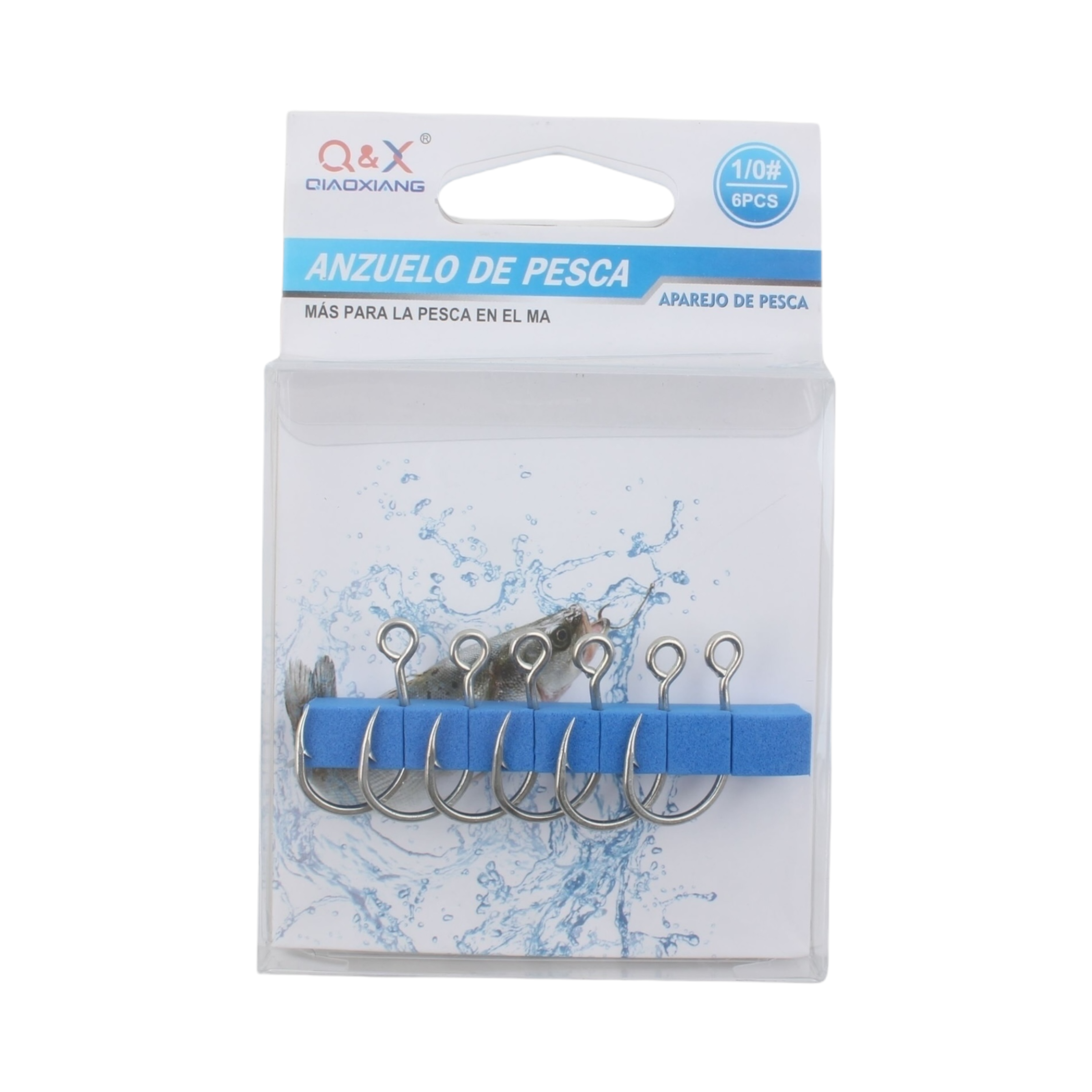 Anzuelo Lure Ojo Grande 1/0 | Qiaoxiang