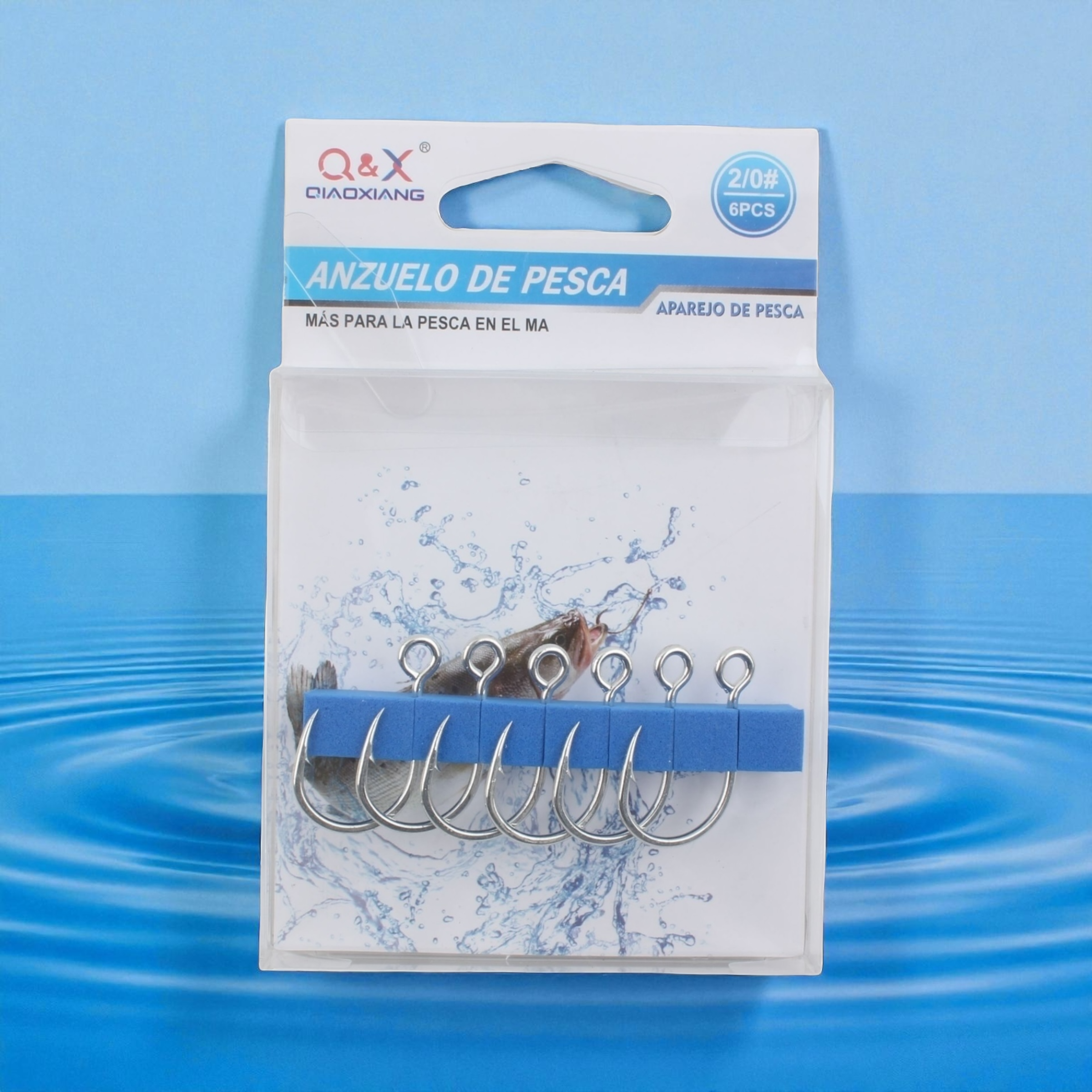 Anzuelo Lure Ojo Grande 2/0 | Qiaoxiang