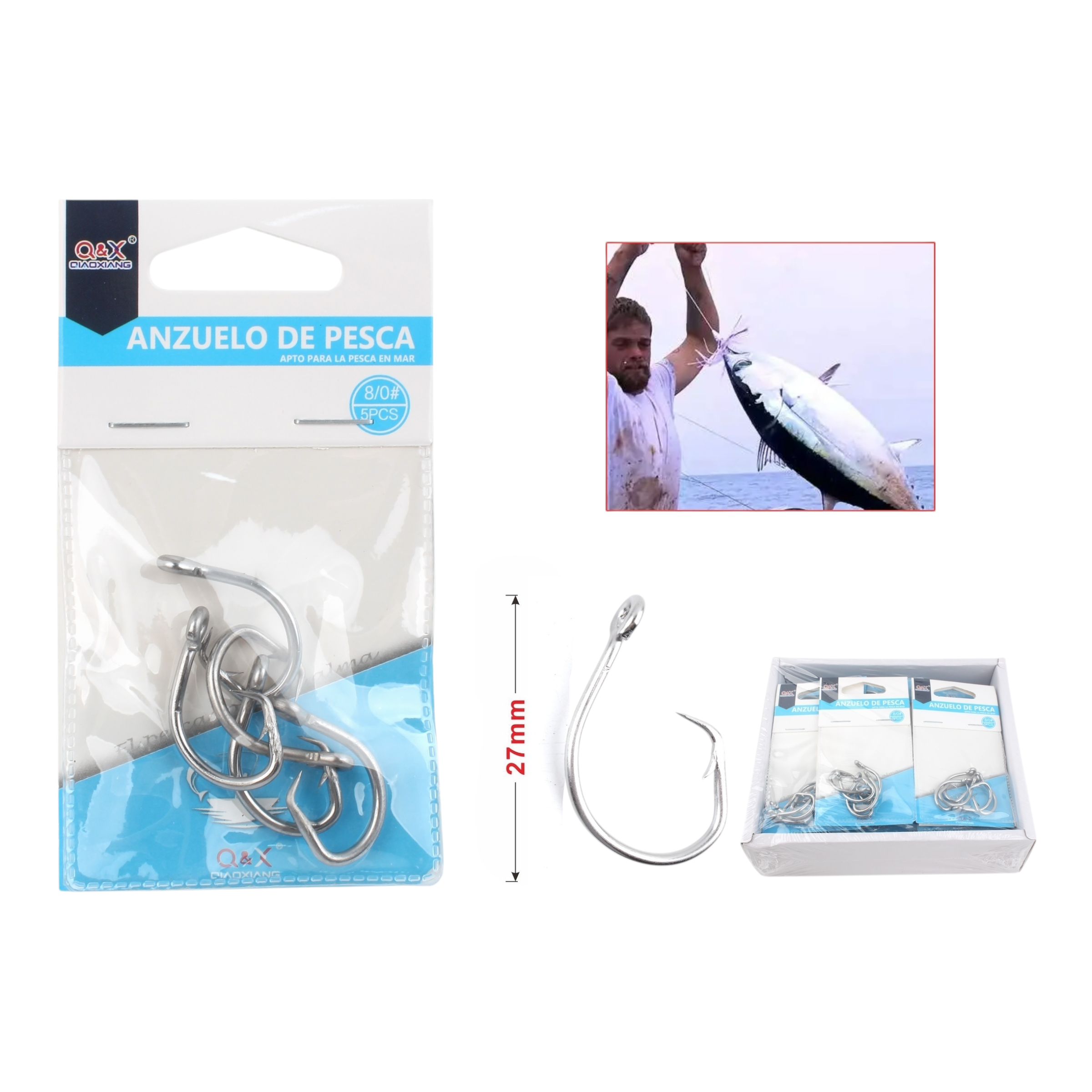 Anzuelo 39960 8/0 | Qiaoxiang