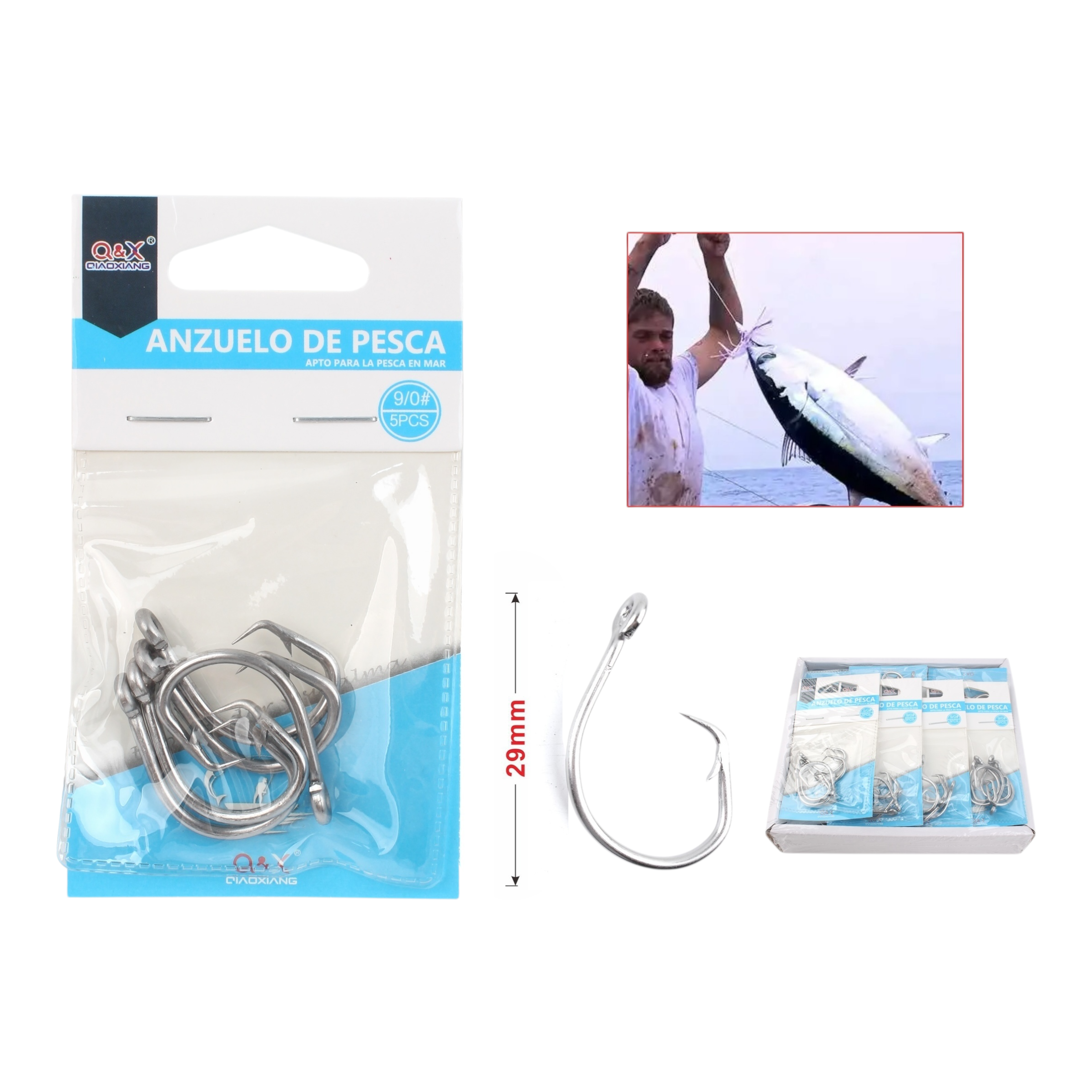 Anzuelo 39960 9/0 | Qiaoxiang
