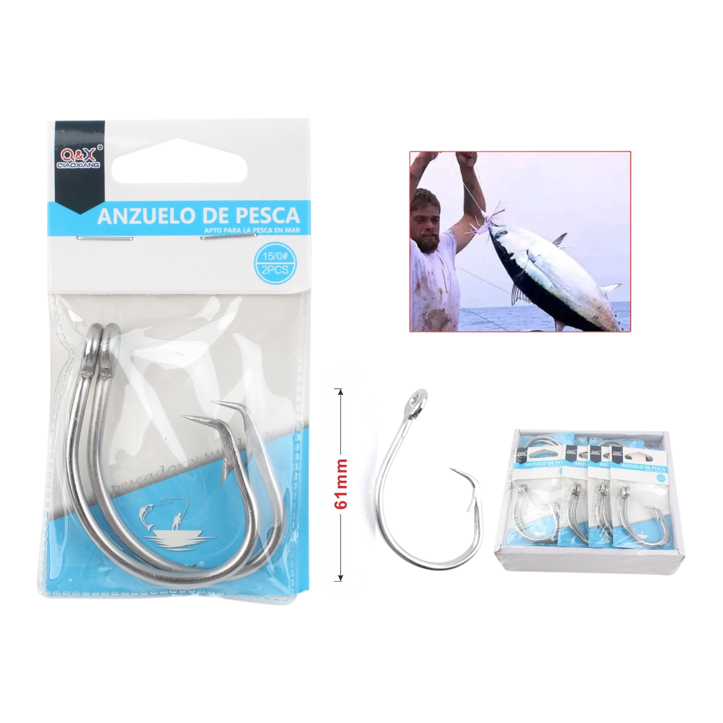 Anzuelo 39960 15/0 | Qiaoxiang