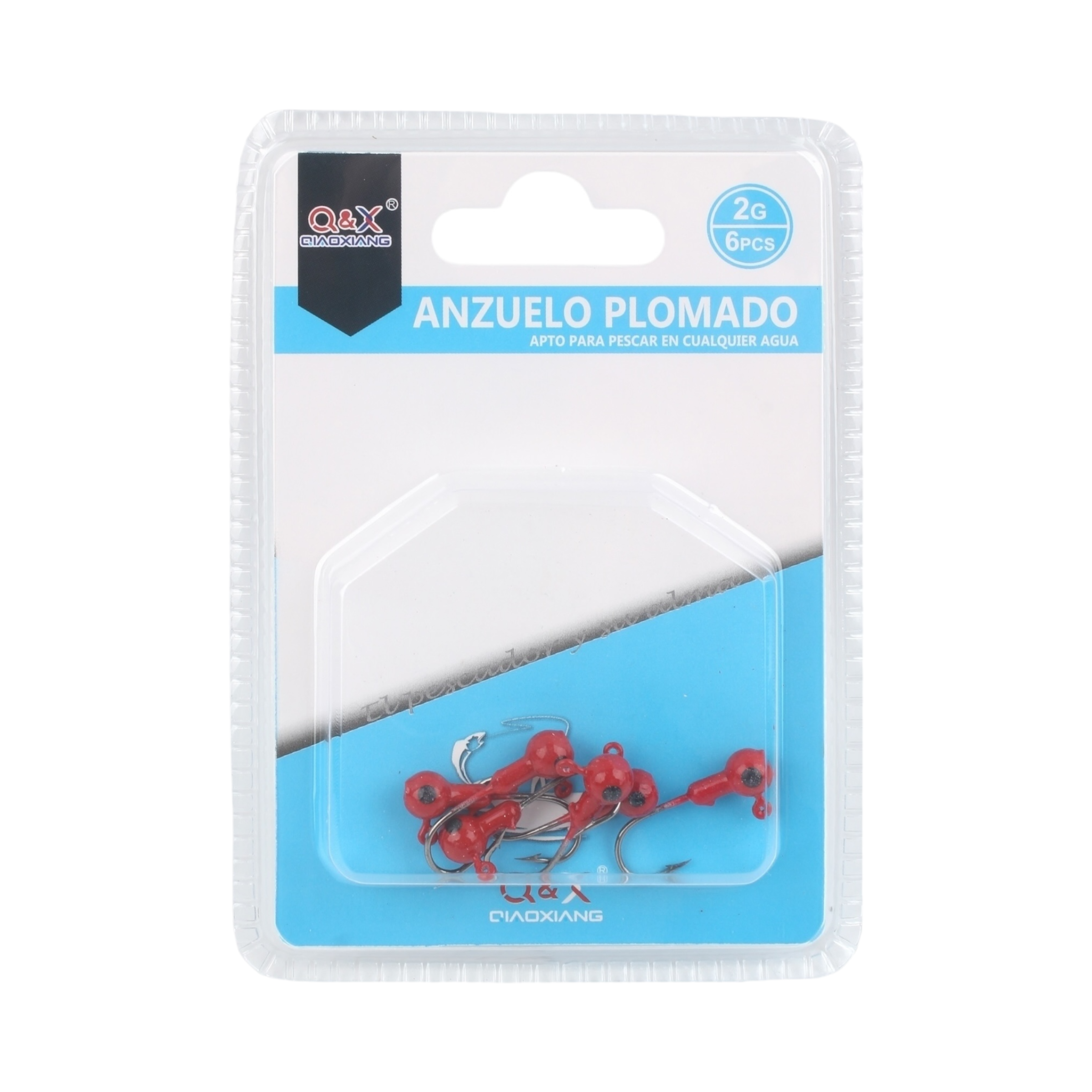 Anzuelo Plomado Colorido 2g | Qiaoxiang