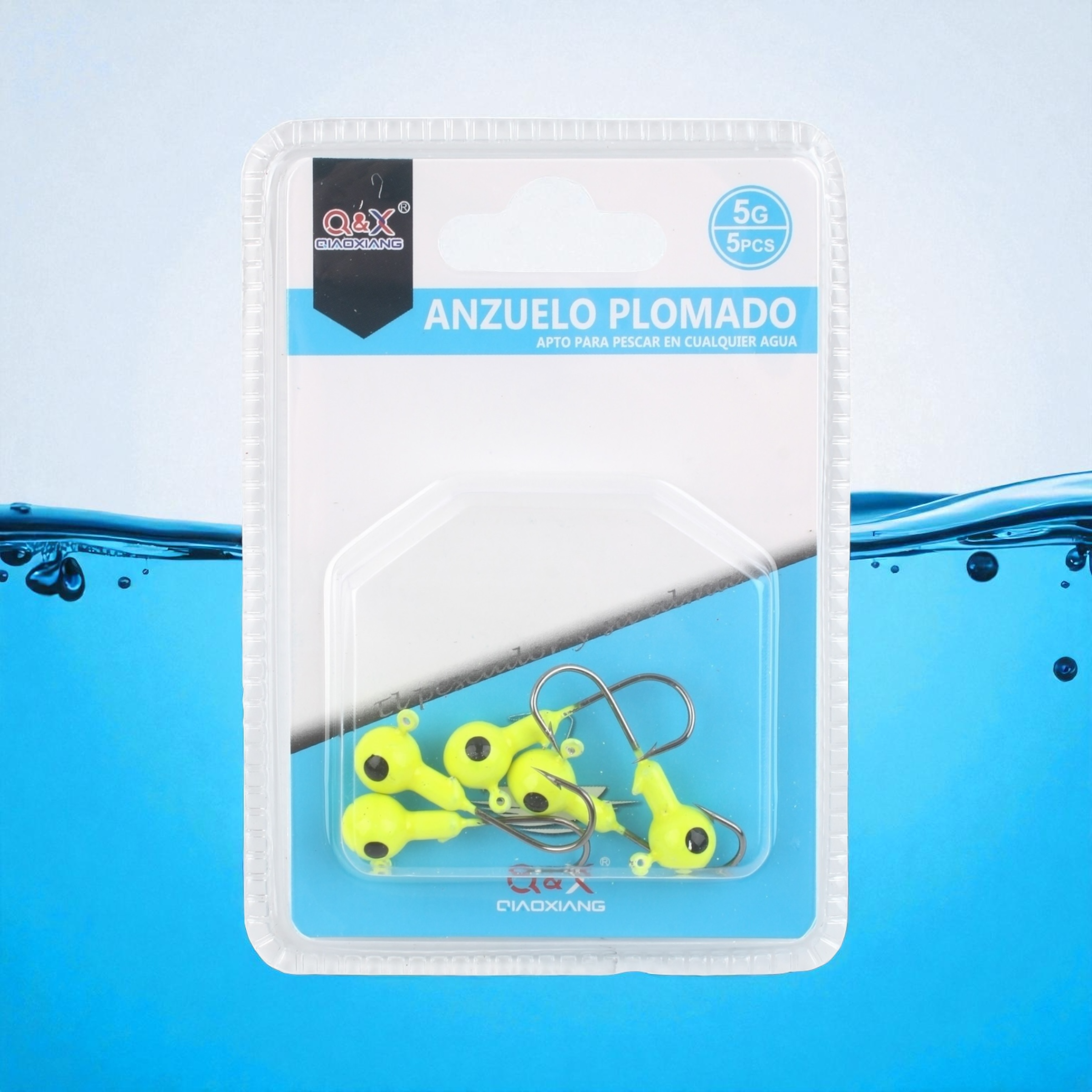 Anzuelo Plomado Colorido 5g | Qiaoxiang