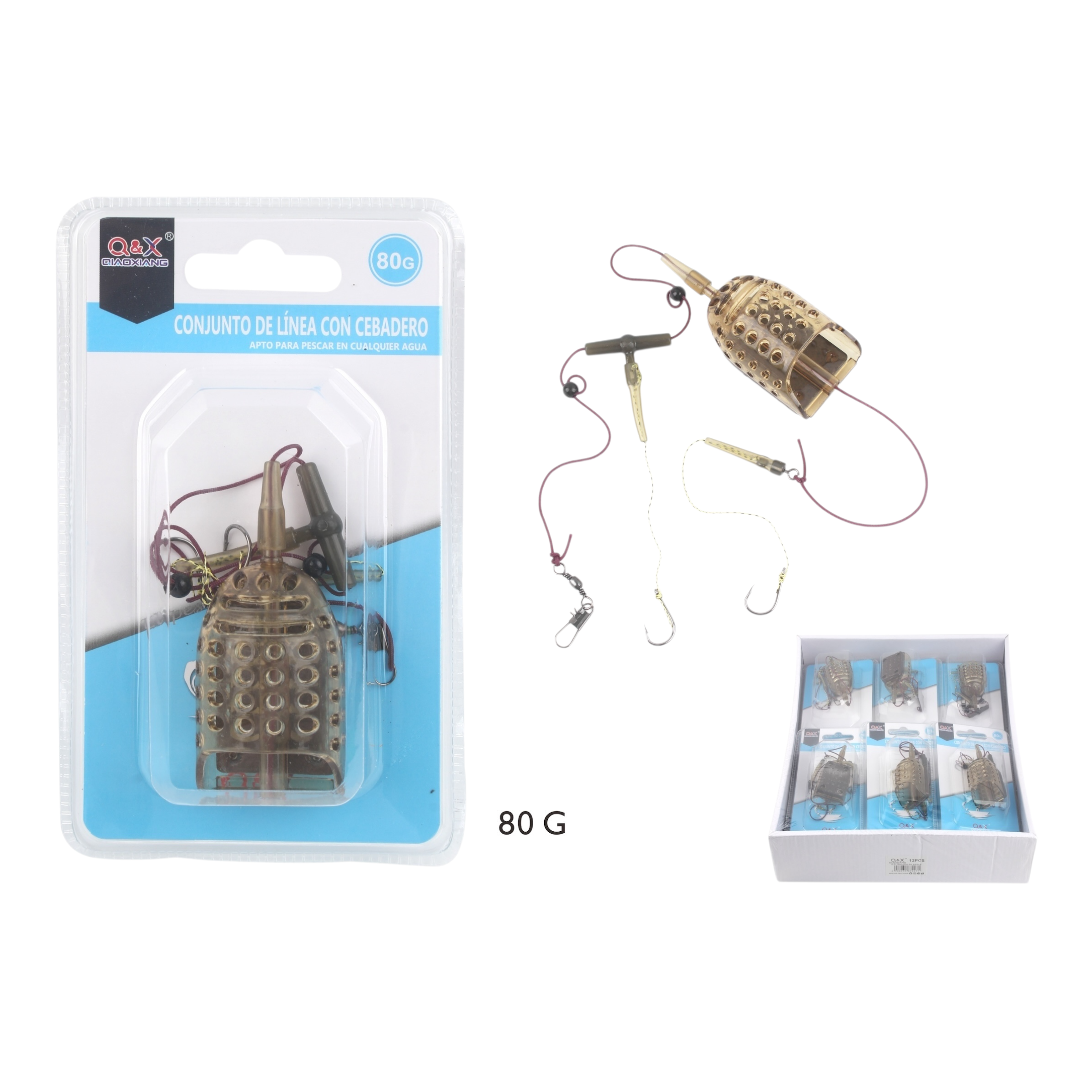 Kit HD608 Pesca 80g | Qiaoxiang