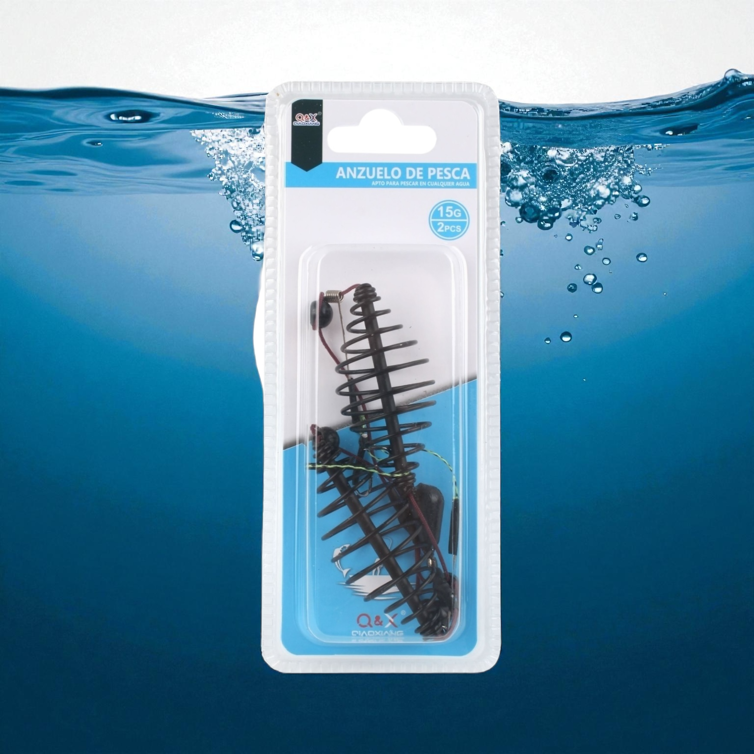 Anzuelo con Resorte 15g | Qiaoxiang
