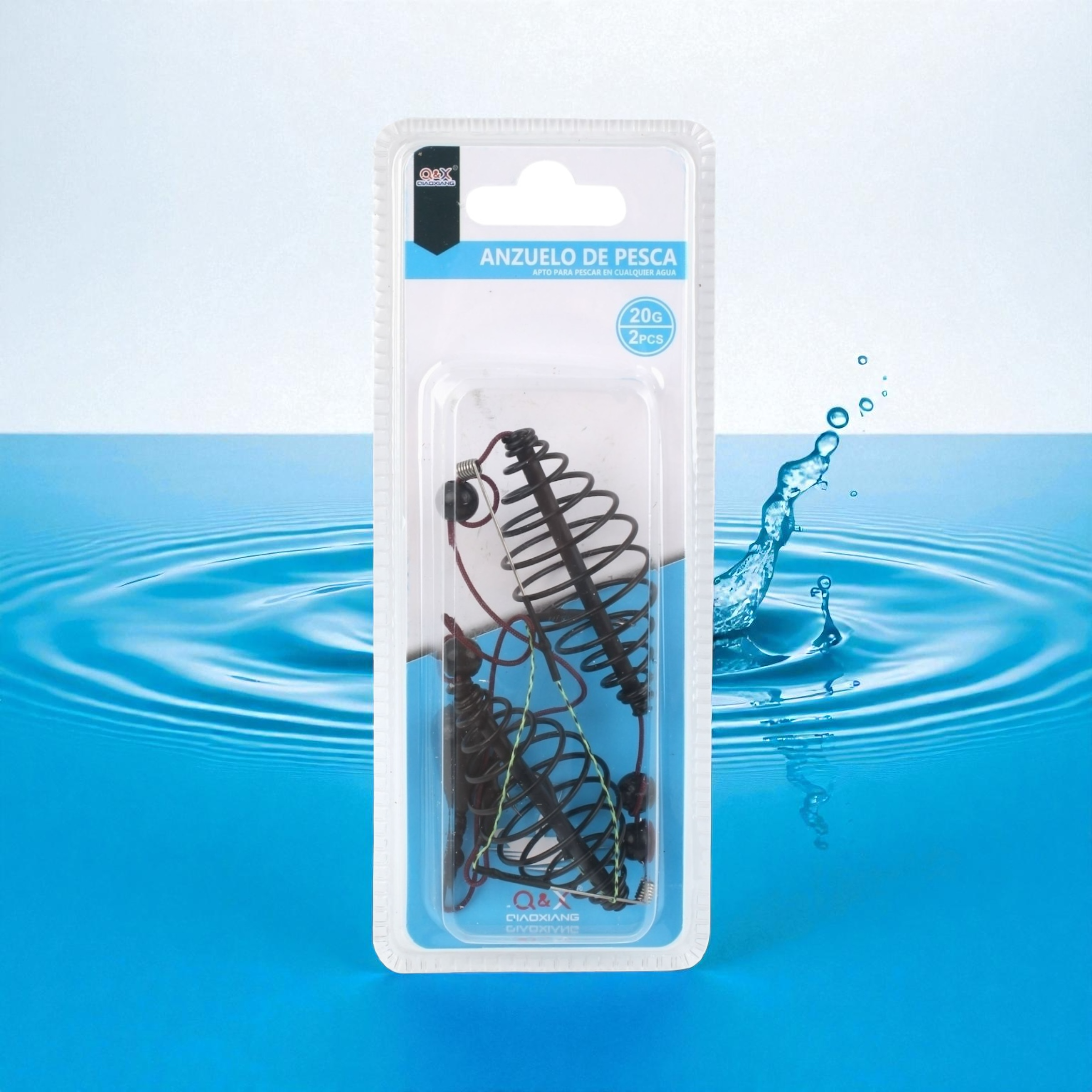 Anzuelo con Resorte 20g | Qiaoxiang