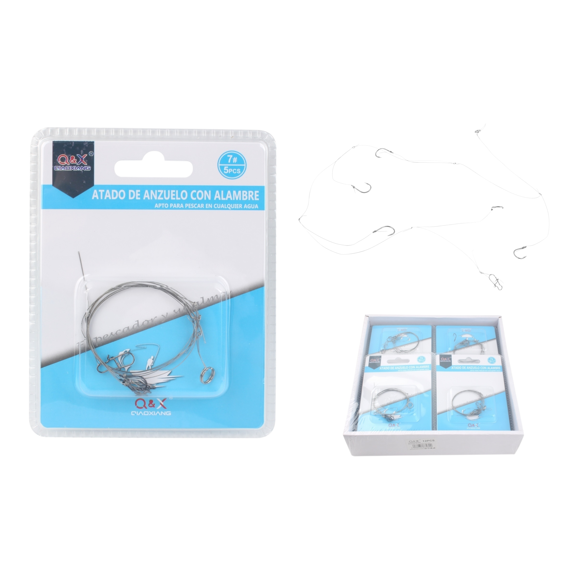 Anzuelo con Línea de Acero 7 | Qiaoxiang