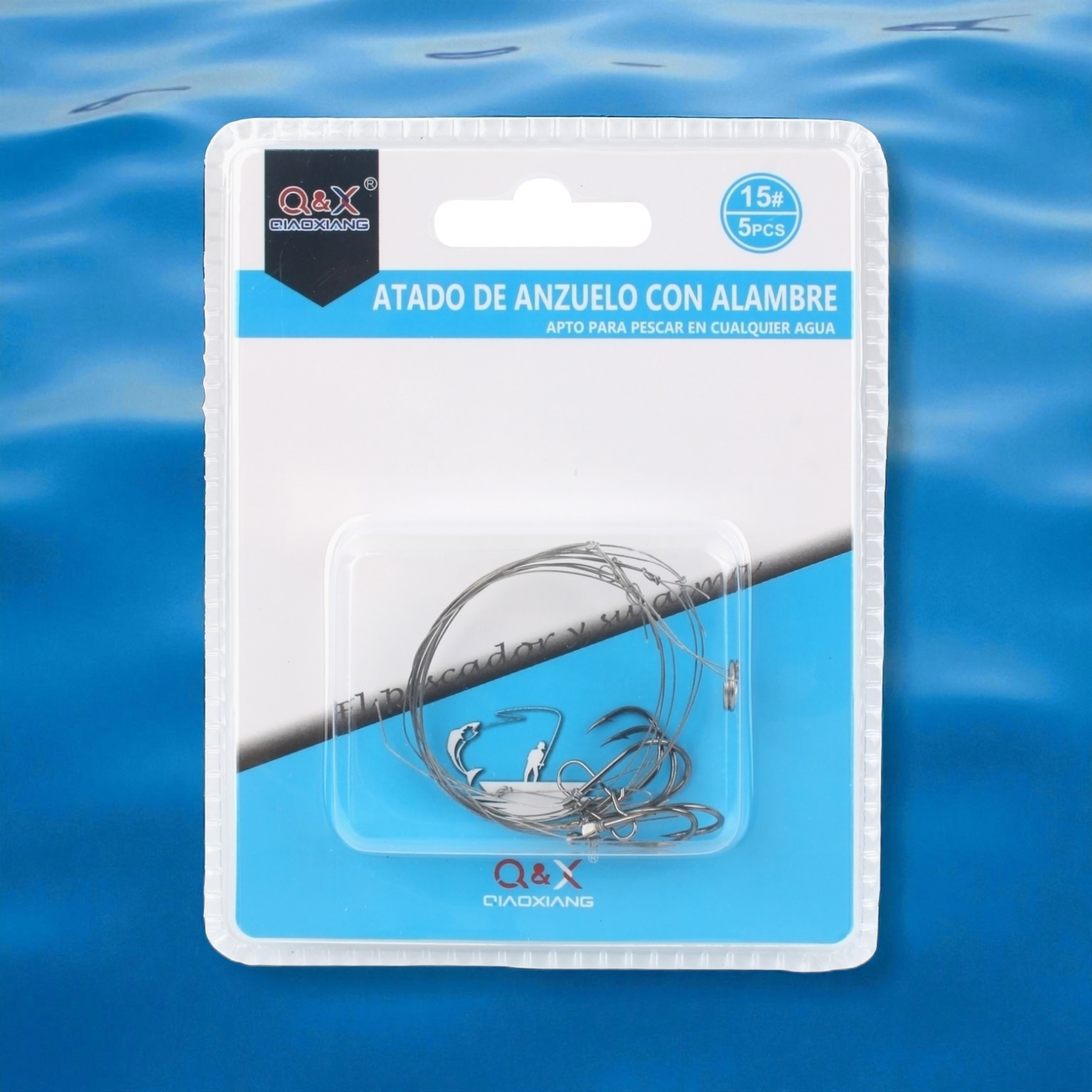 Anzuelo con Línea de Acero 15 | Qiaoxiang