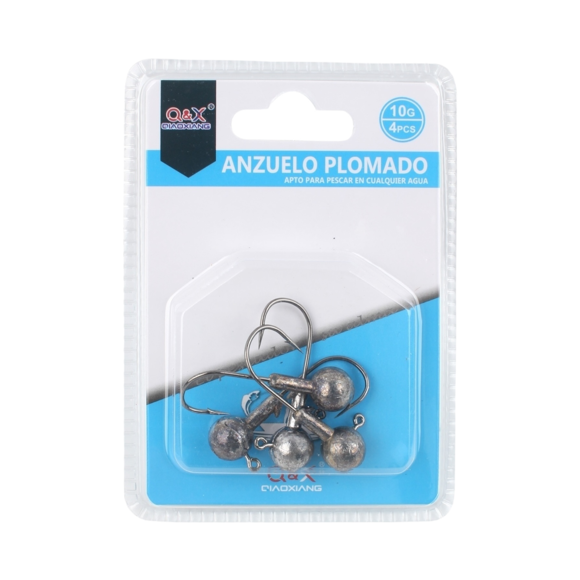 Anzuelo Plomado Redondo 10g | Qiaoxiang