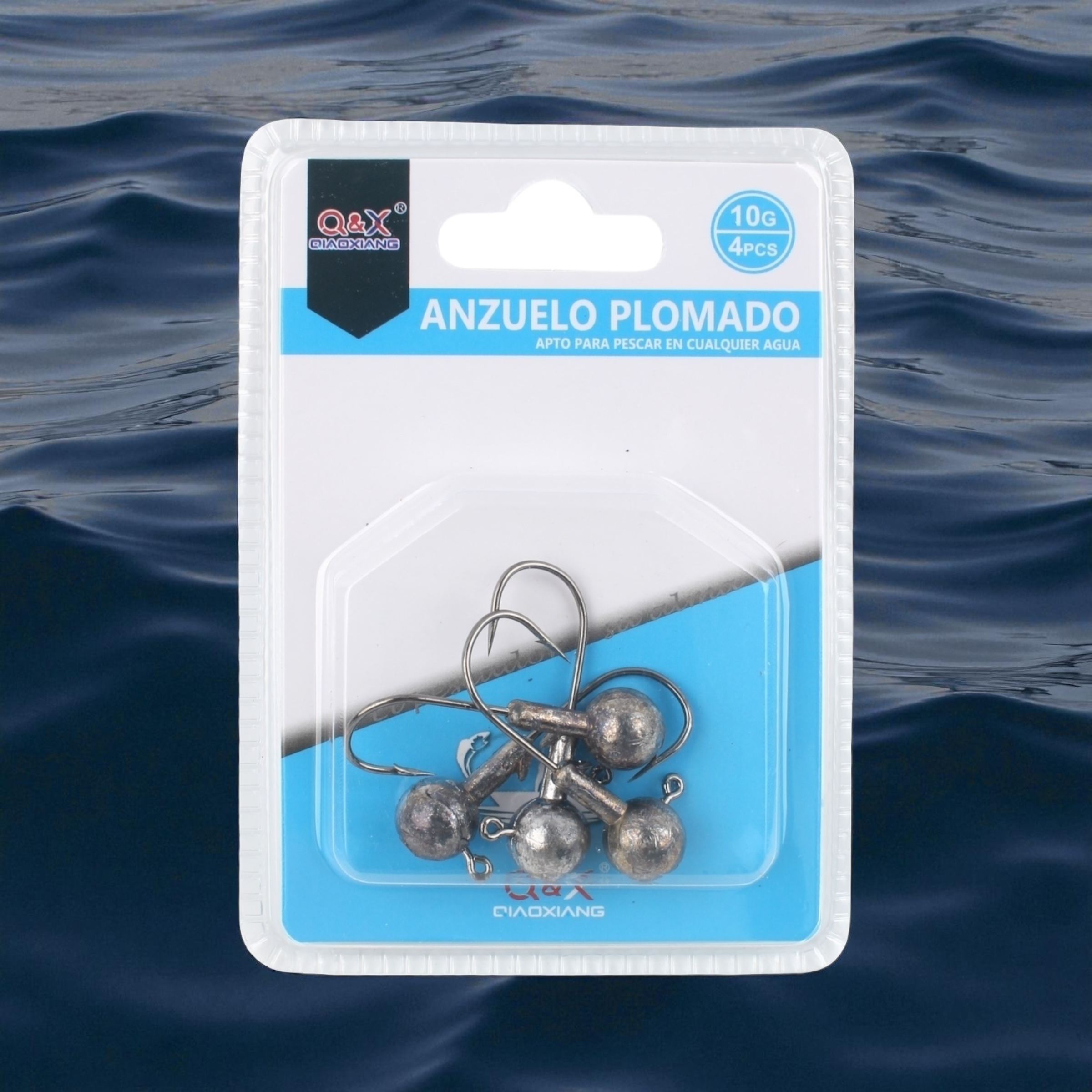 Anzuelo Plomado Redondo 10g | Qiaoxiang