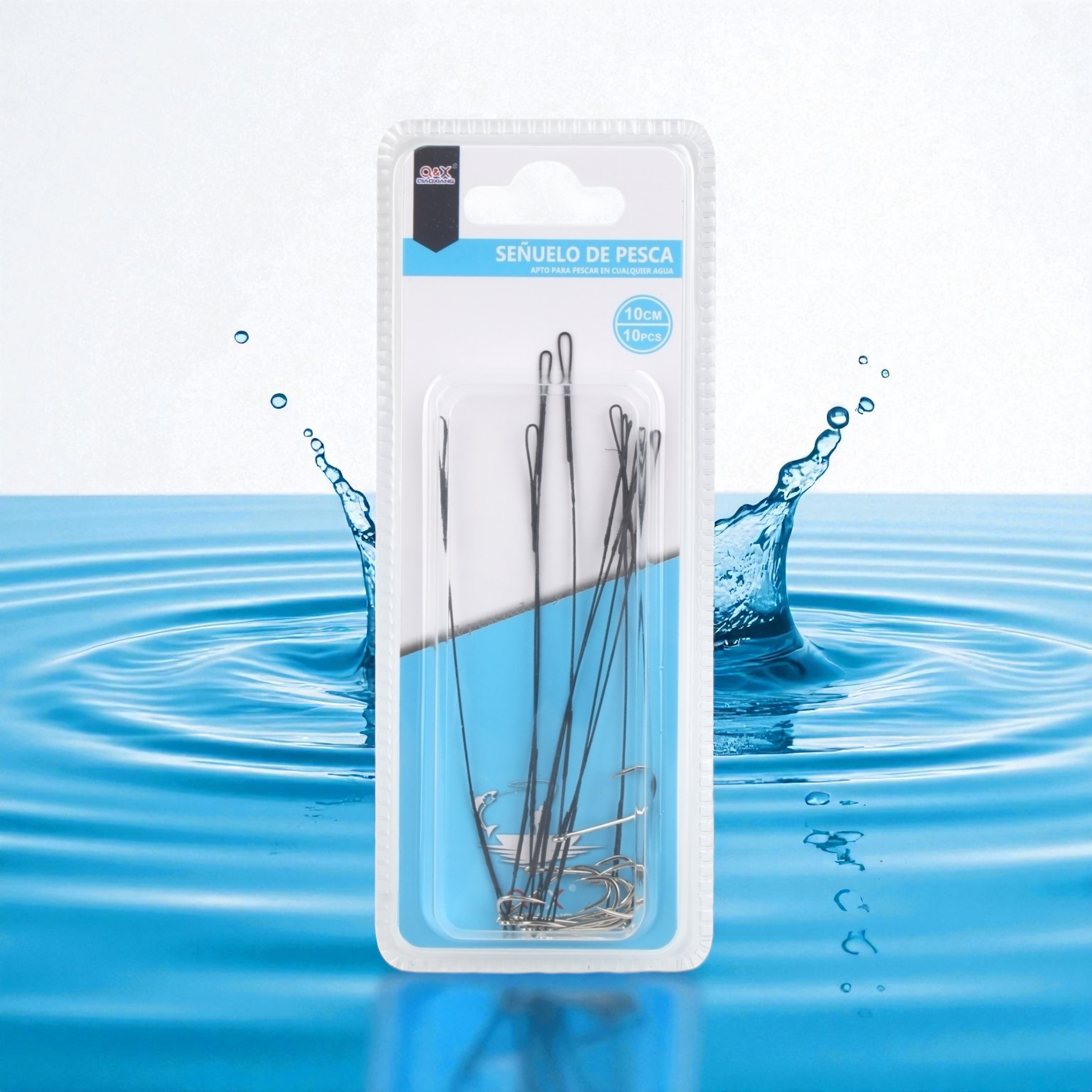 Conector de Acero con Gancho 10cm | Qiaoxiang