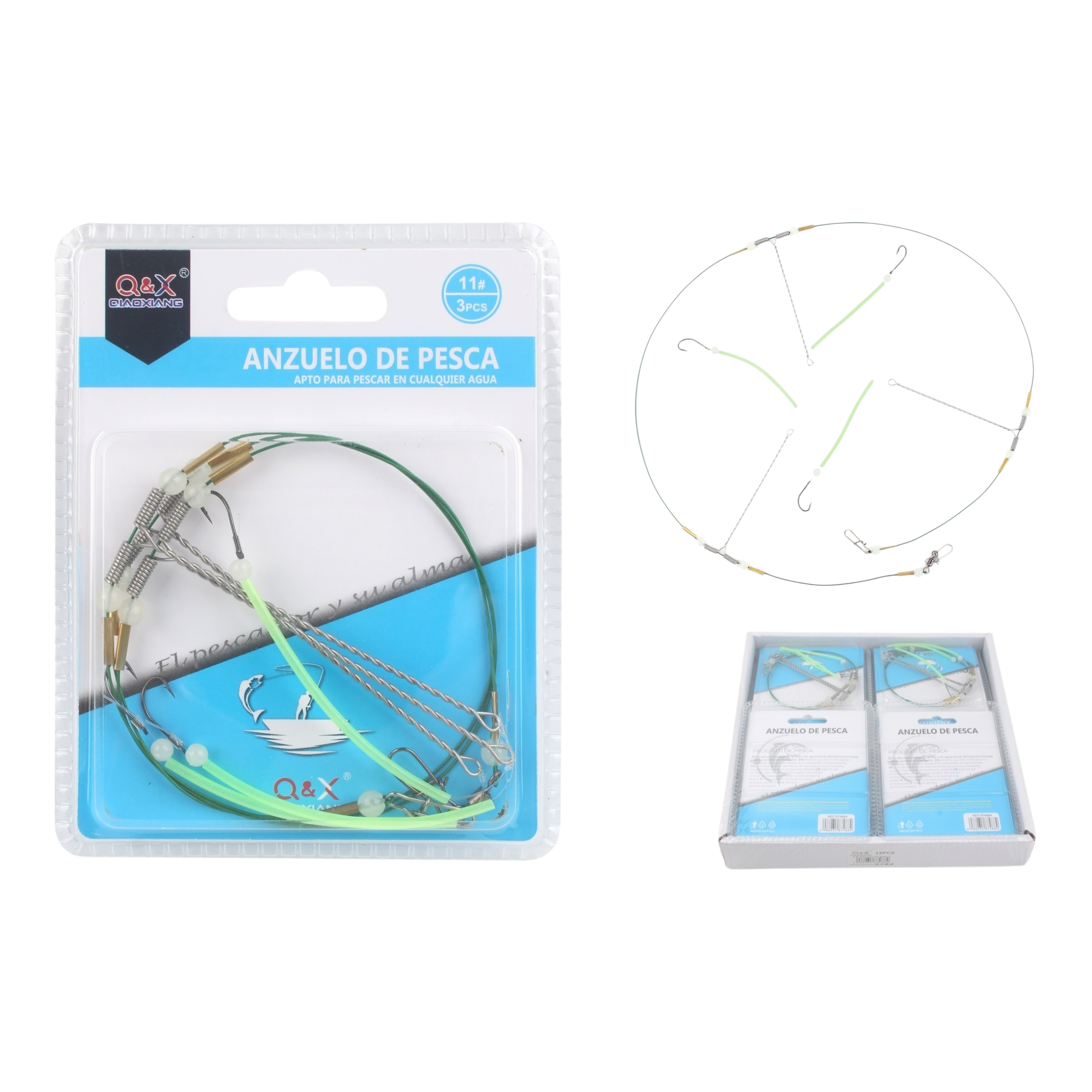 Anzuelo Triple Maruseigo 11 | Qiaoxiang