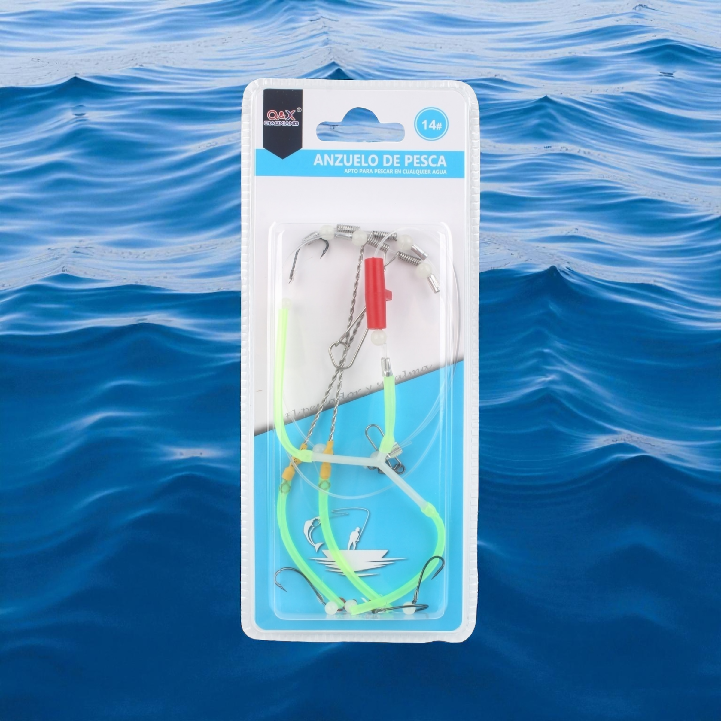 Línea de Pesca con Gancho 14 | Qiaoxiang