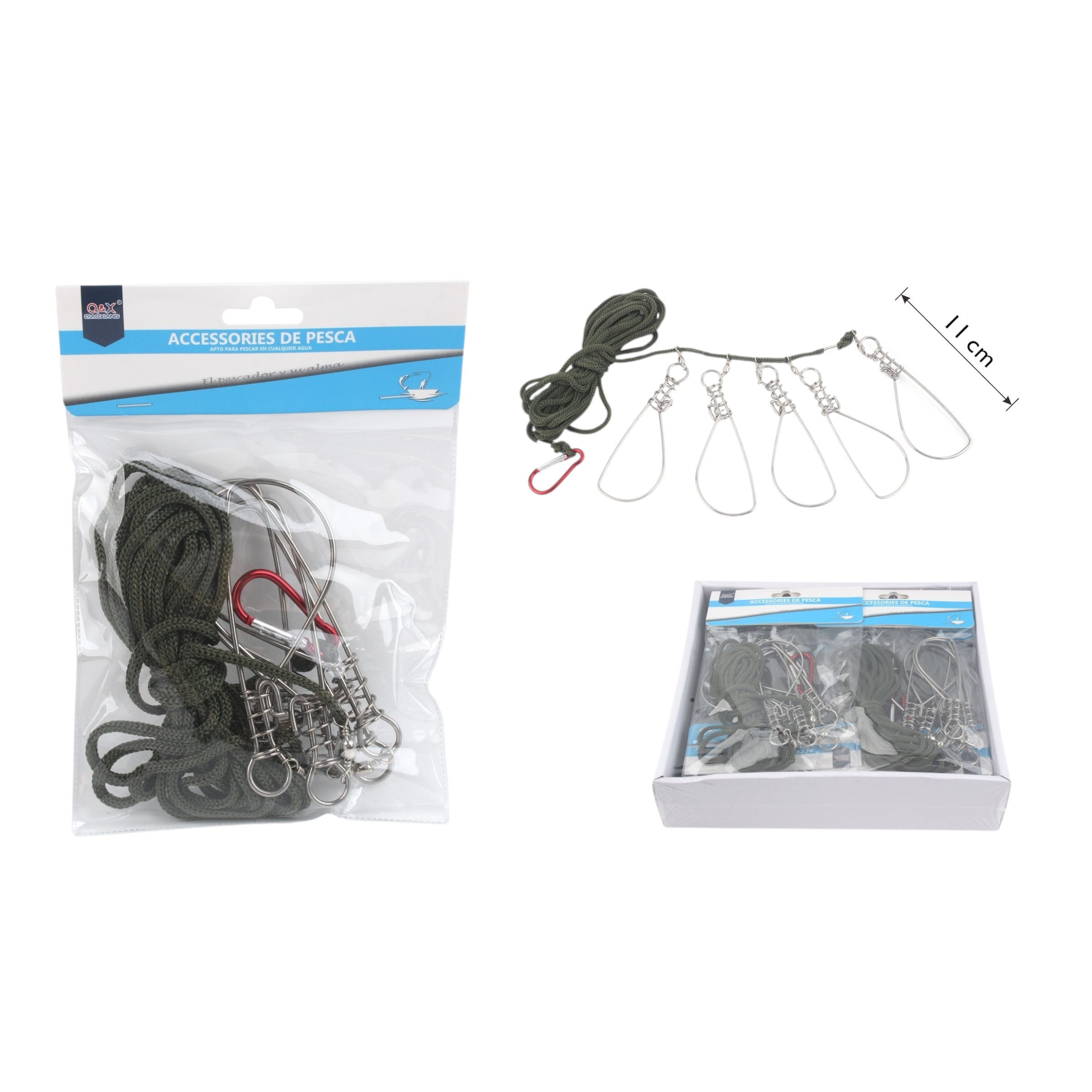 Seguro de Pesca 5 Ganchos | Qiaoxiang