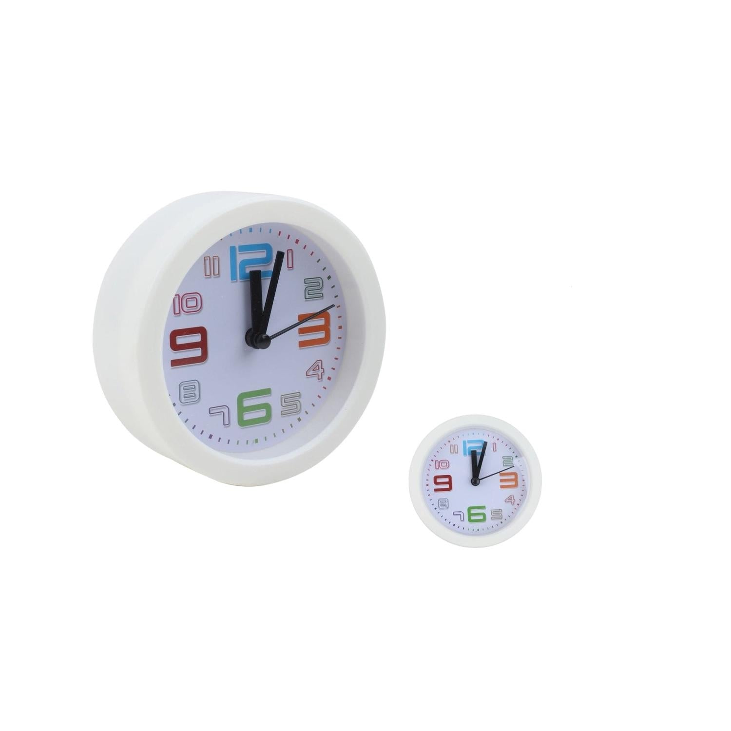 Reloj Despertador Circular De Diseño Simple