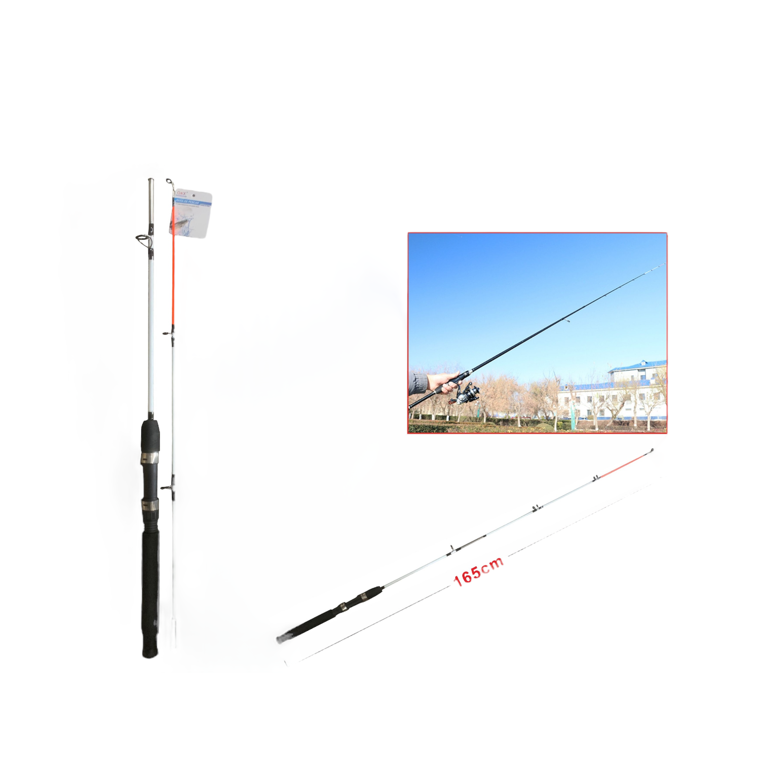 Caña de Pescar Q&X 1.65m