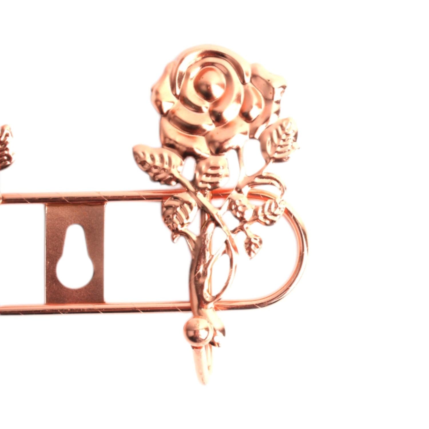 Lx123-Gancho De Oro Rosa De 6 Cabezas