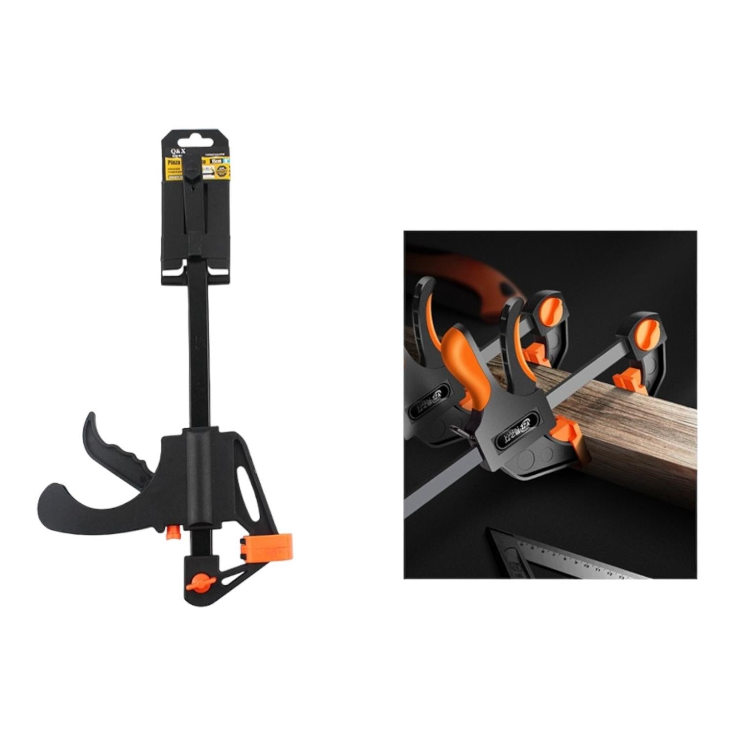 Prensa de Sujeción Rápida 24" | Alcance de 0–610mm