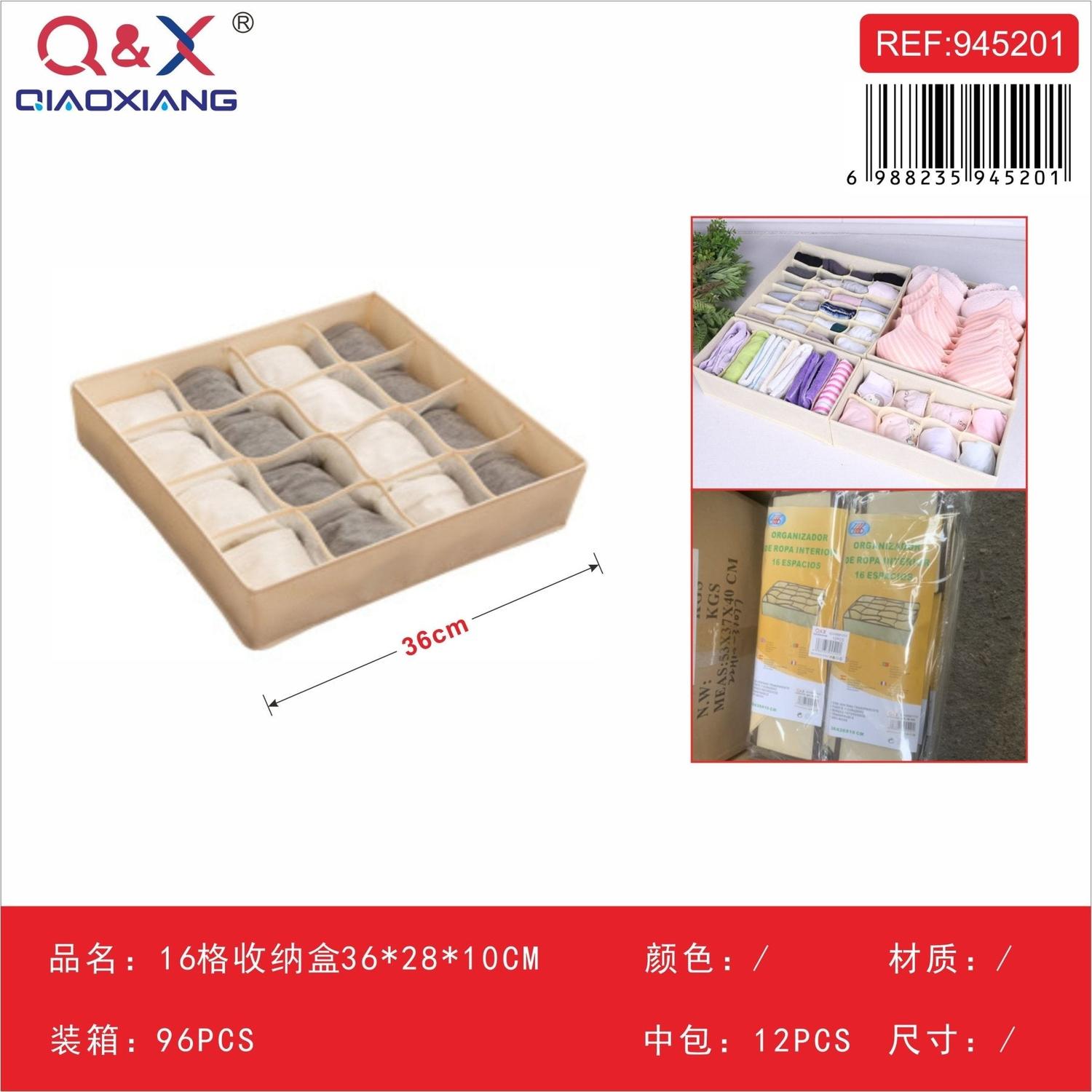 Caja De Almacenamiento De 16 Compartimentos