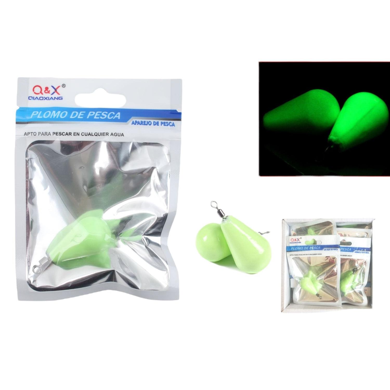 Colgante De Plomo Luminoso En Forma De Gota 60G 1Ud