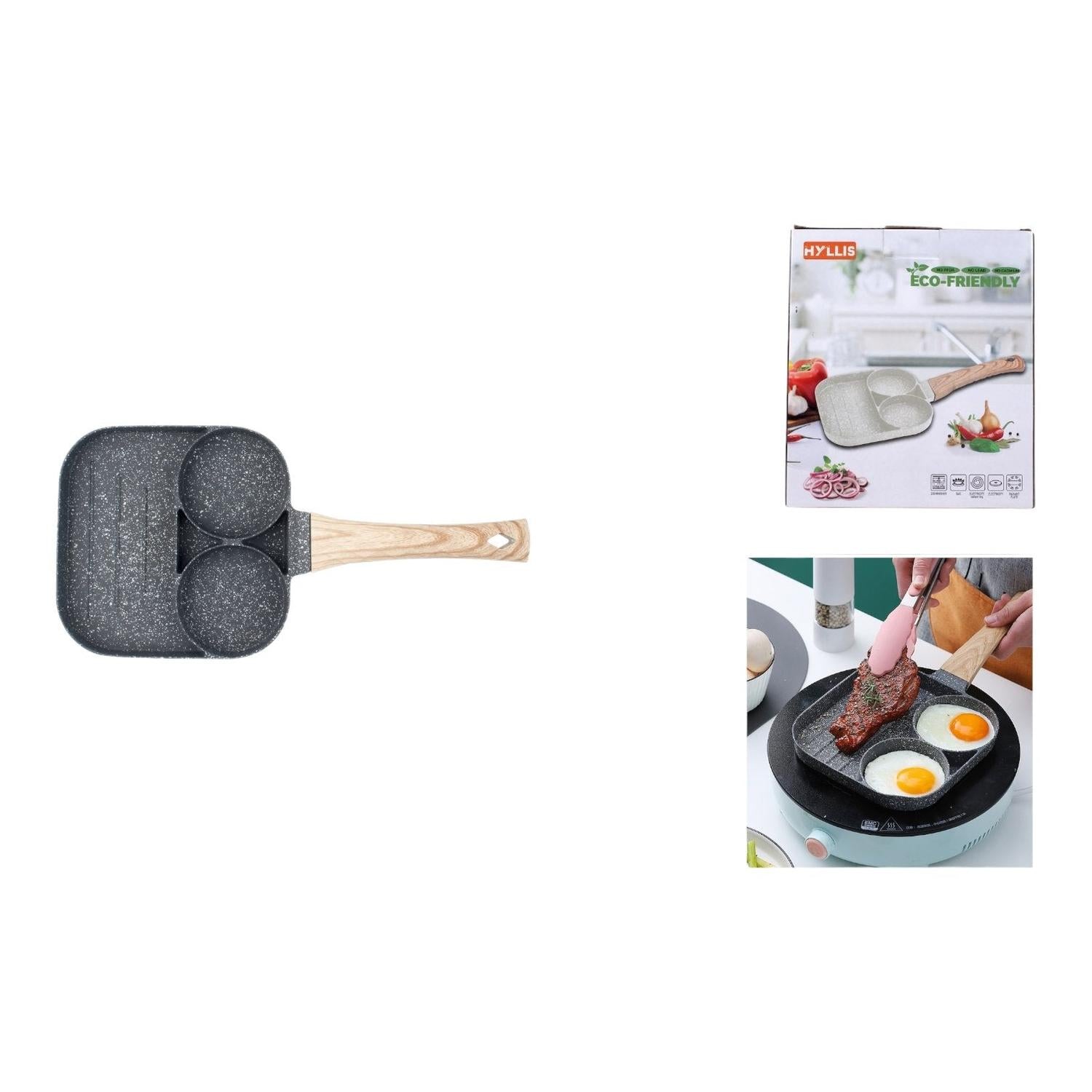 Sarten de Desayuno para Dos Huevo y Tocino