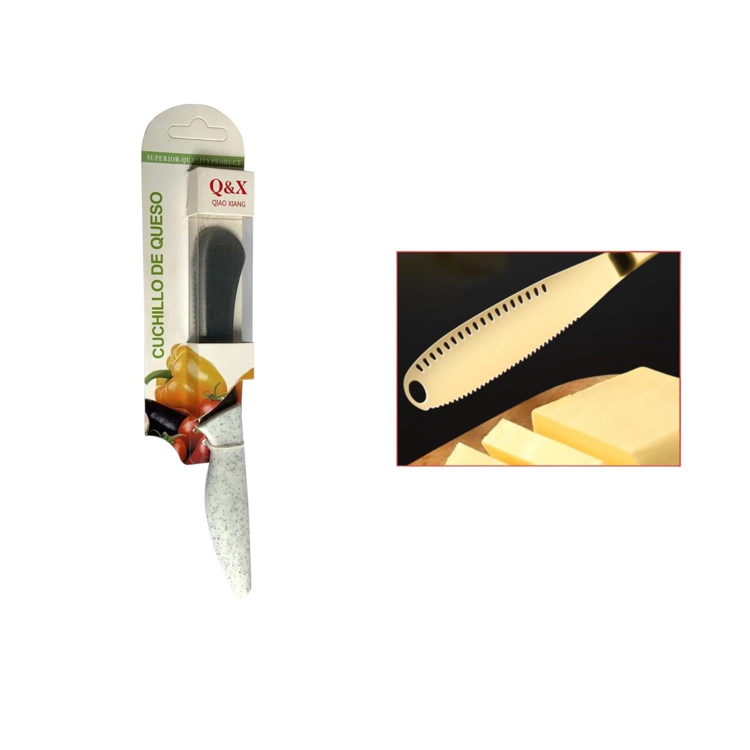 Cuchillo Para Queso Mango De Fibra