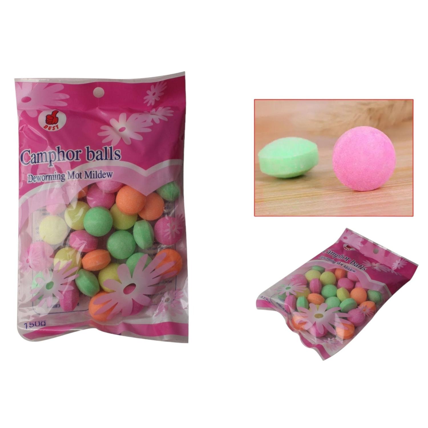 Aw12 Bolas De Naftalina De Colores