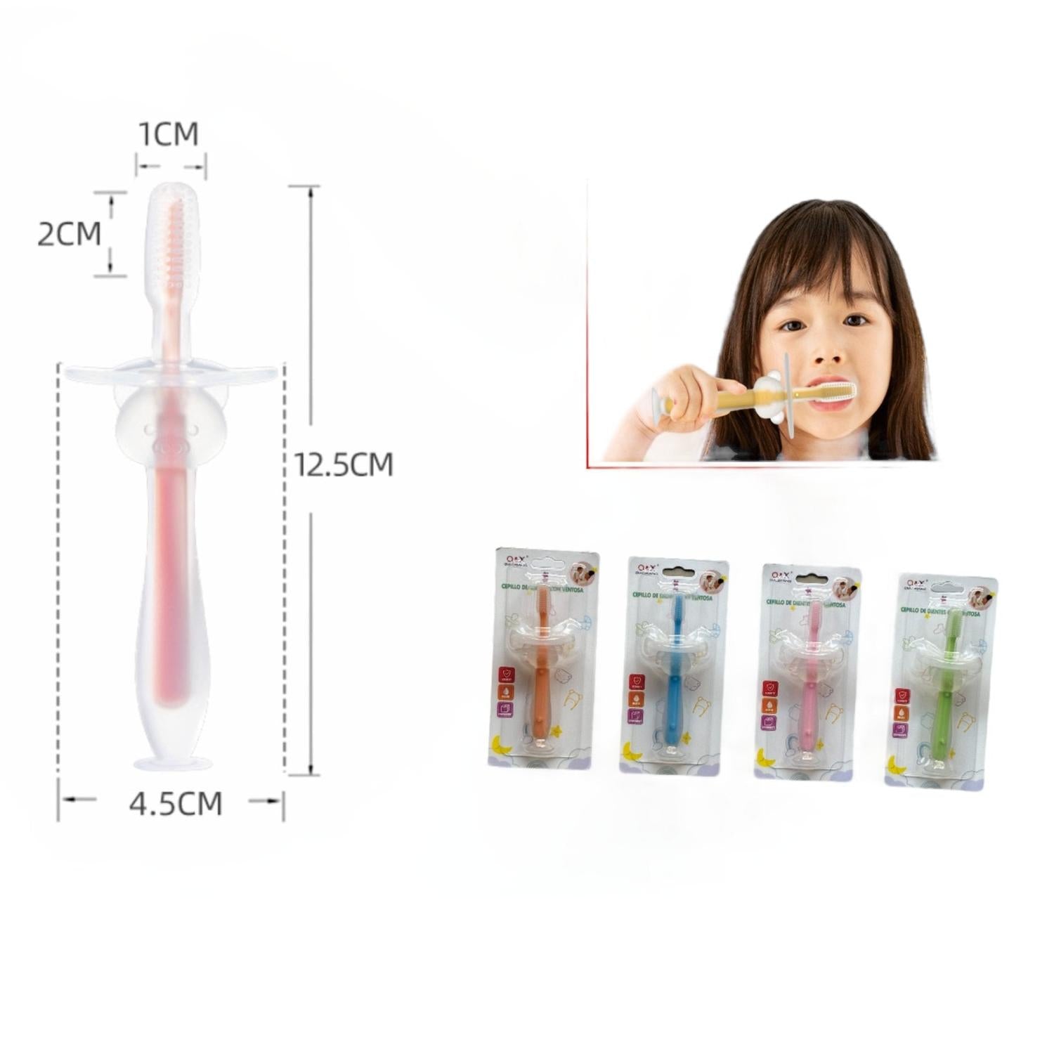 Cepillo De Dientes Con Ventosa