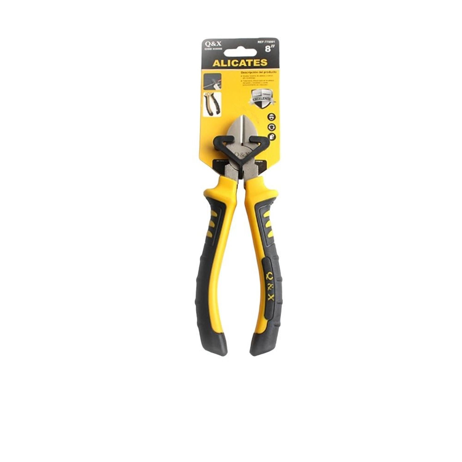 Alicates Diagonales Niquelados De 8 Pulgadas