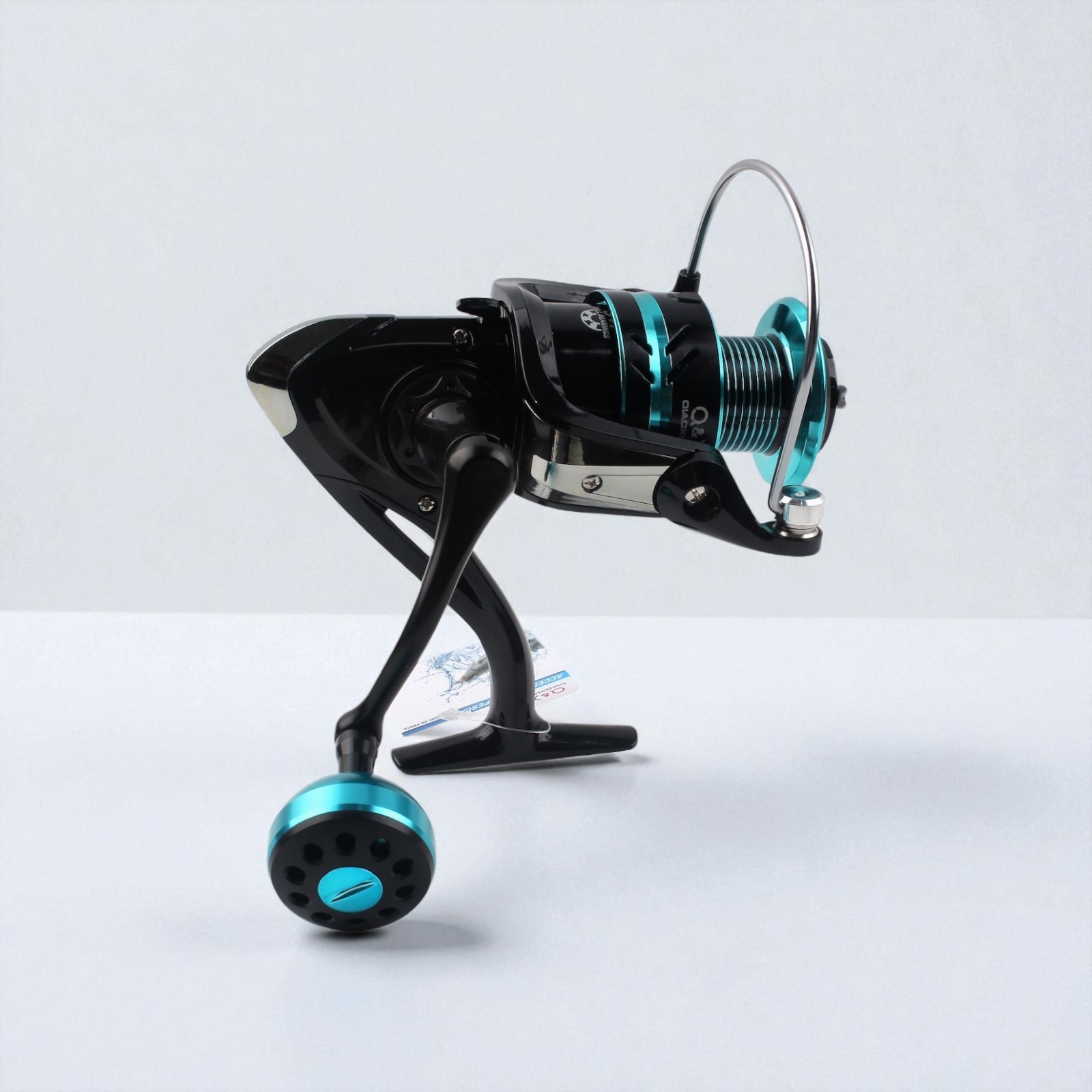 Carrete de Pesca Metálico HE6000 (Agua Dulce / Manivela Metálica Redonda) | Qiaoxiang