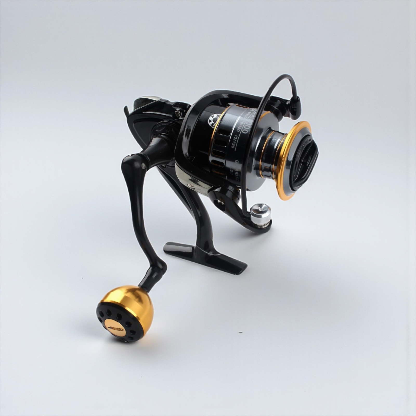 Carrete de Pesca Metálico QX2000 (Versión Estándar / Manivela Plástica Redonda) | Qiaoxiang