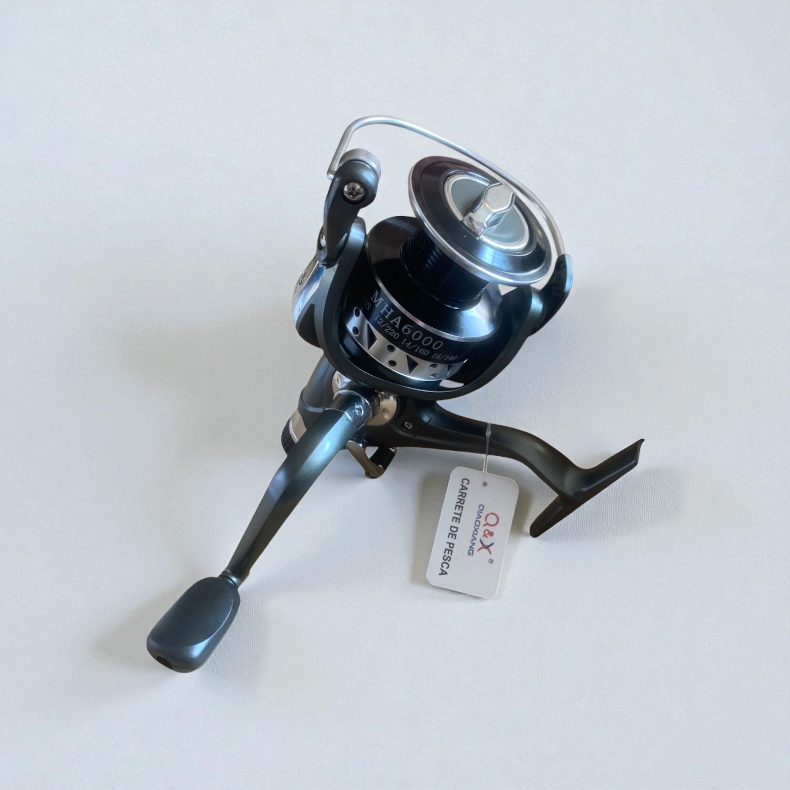 Carrete de Pesca Metálico MHA5000 con Freno Trasero | Qiaoxiang