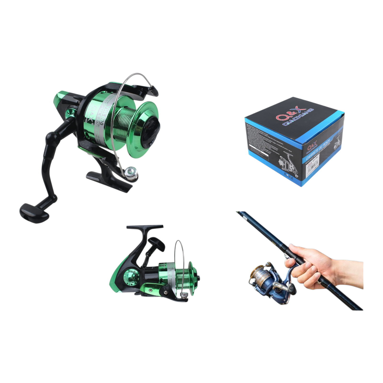 Carrete de Pesca Plástico YH2000 | Qiaoxiang