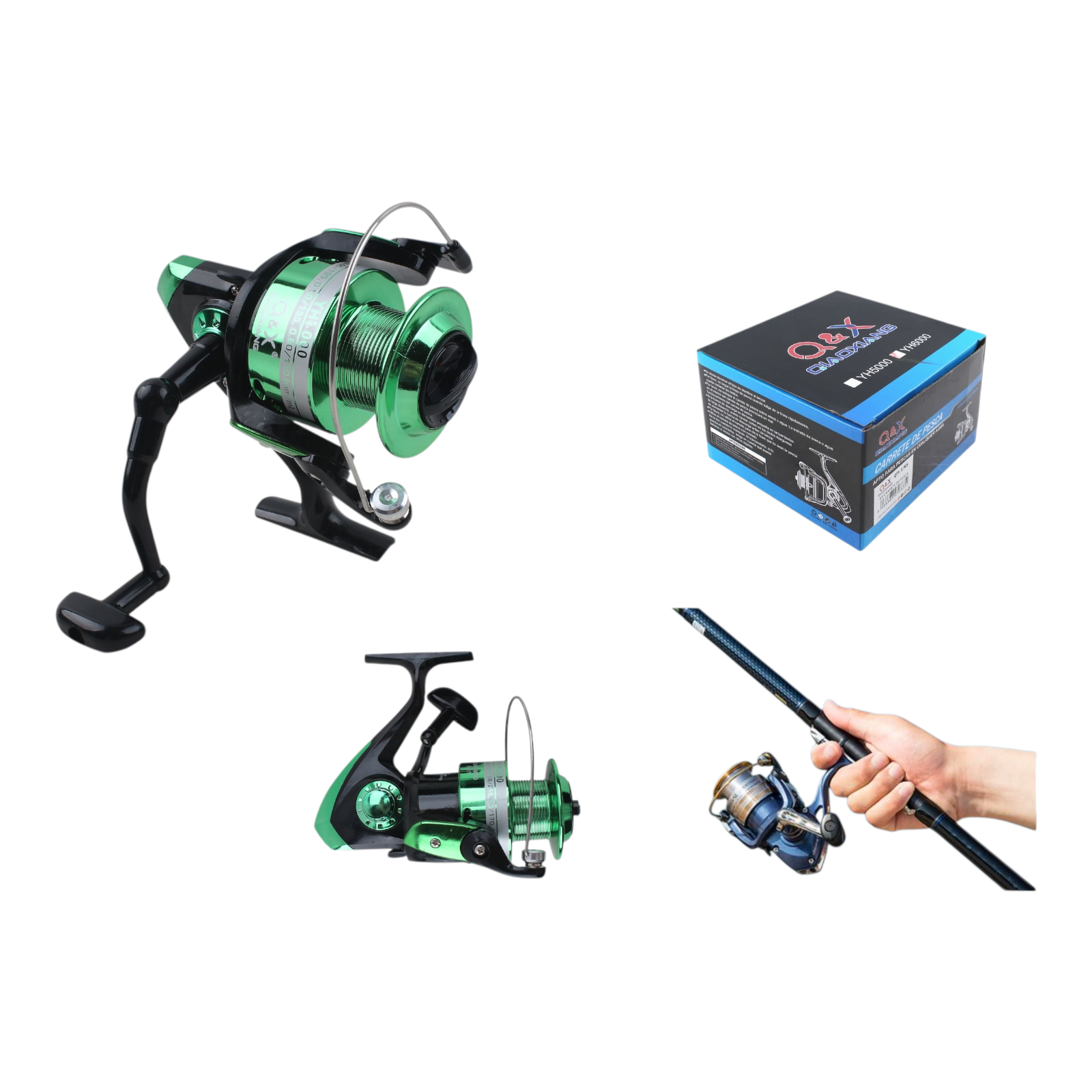 Carrete de Pesca Plástico YH5000 | Qiaoxiang