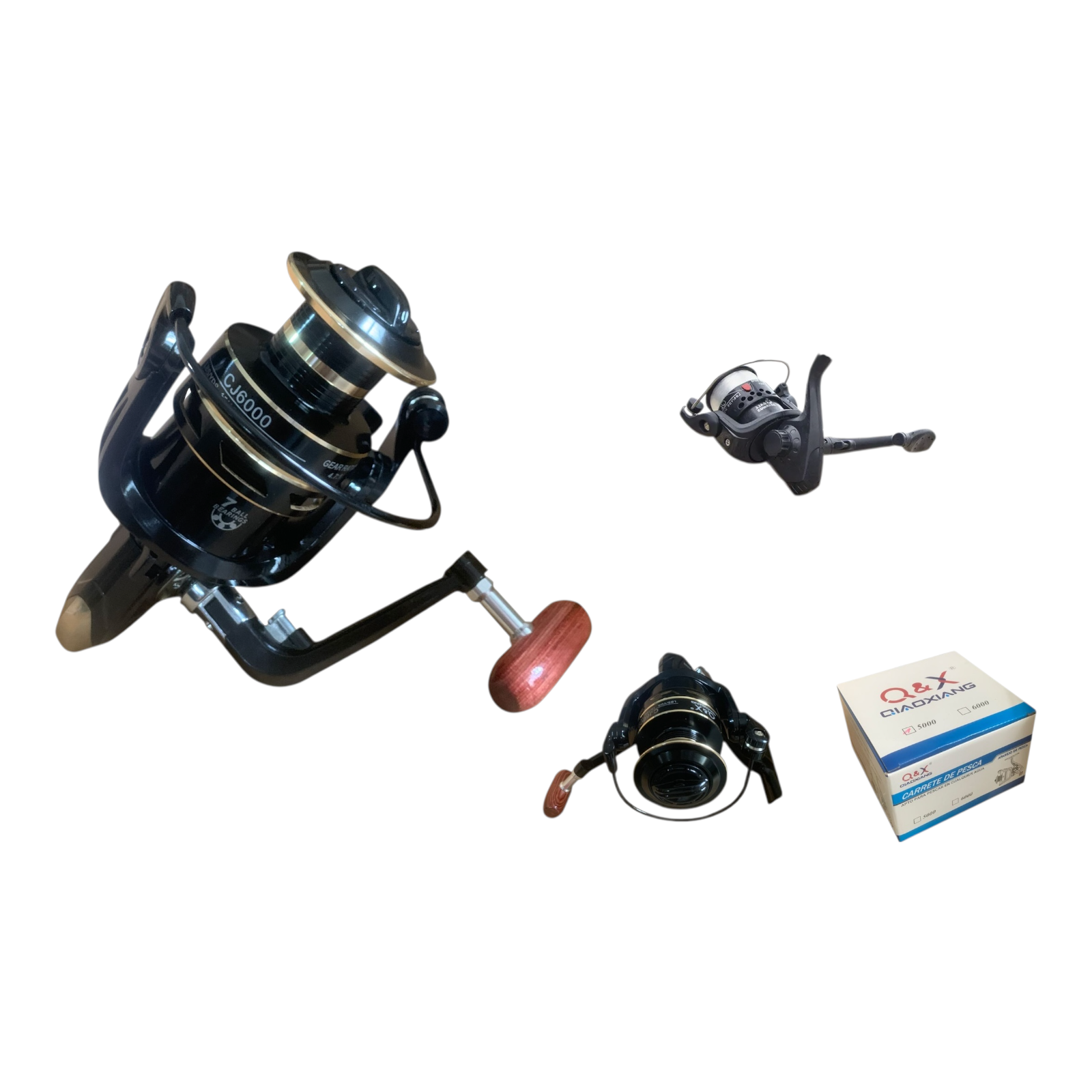 Carrete de Pesca Metálico CJ5000 | Qiaoxiang