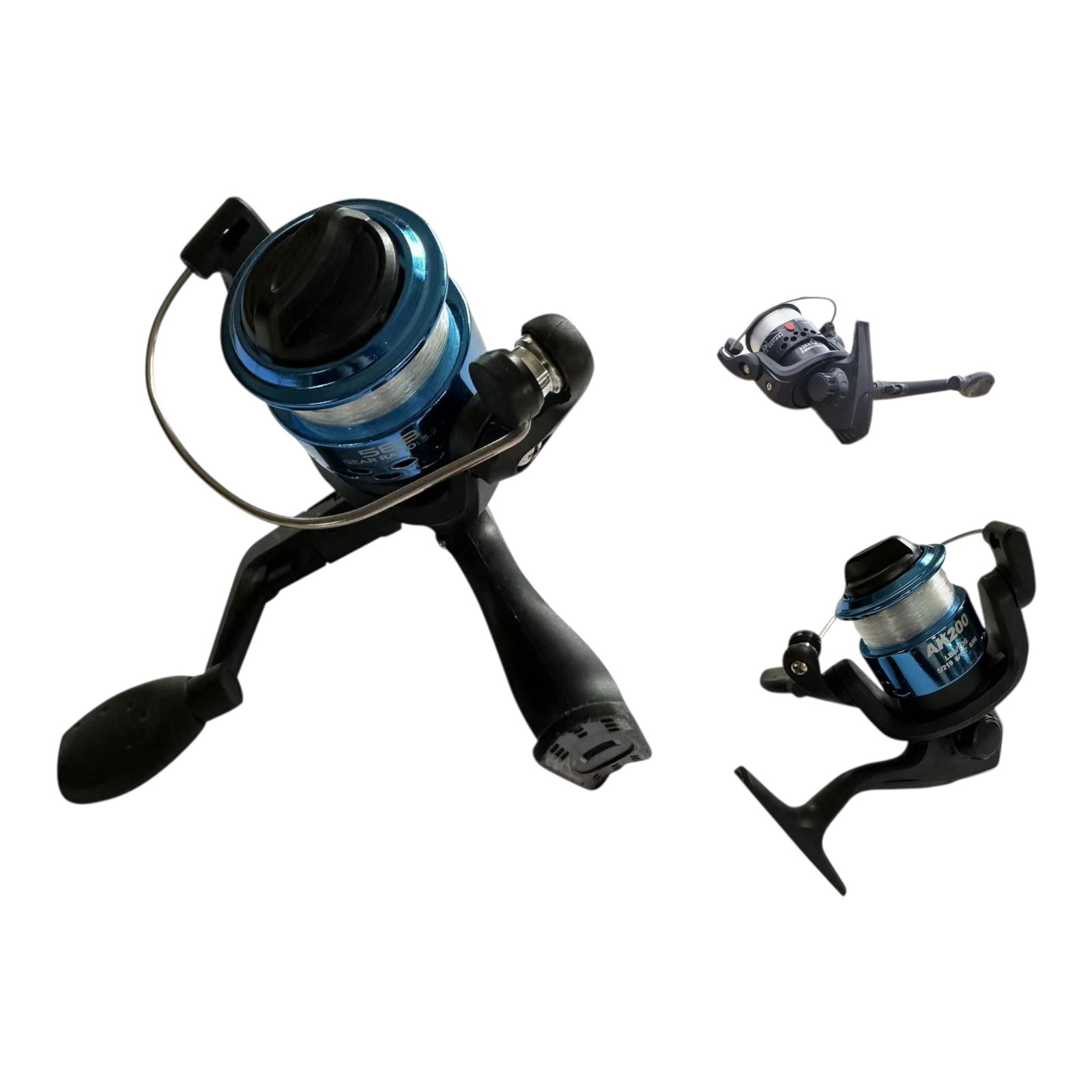 Carrete de Pesca Plástico Mini 200 | Qiaoxiang