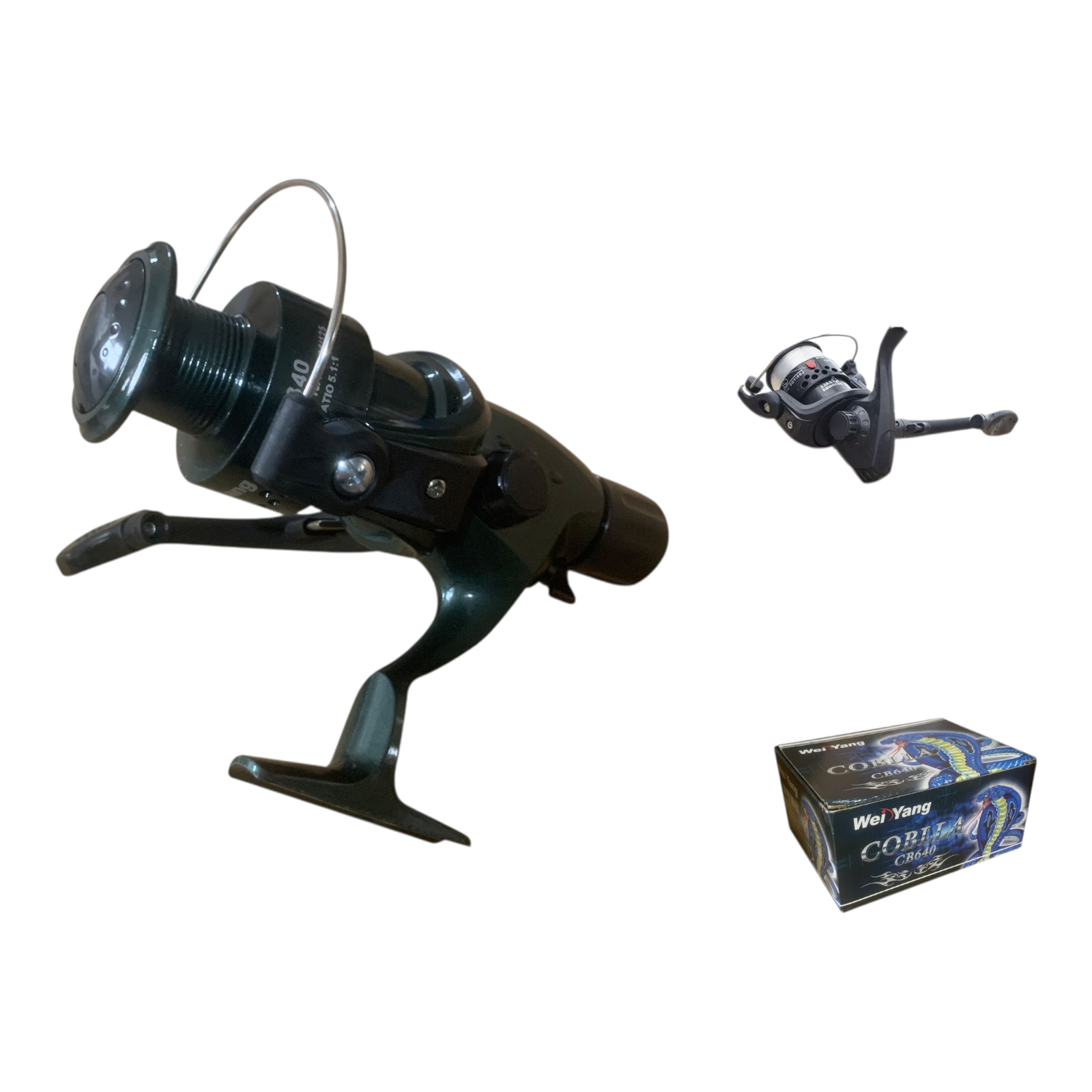 Carrete de Pesca Plástico CB340 | Qiaoxiang