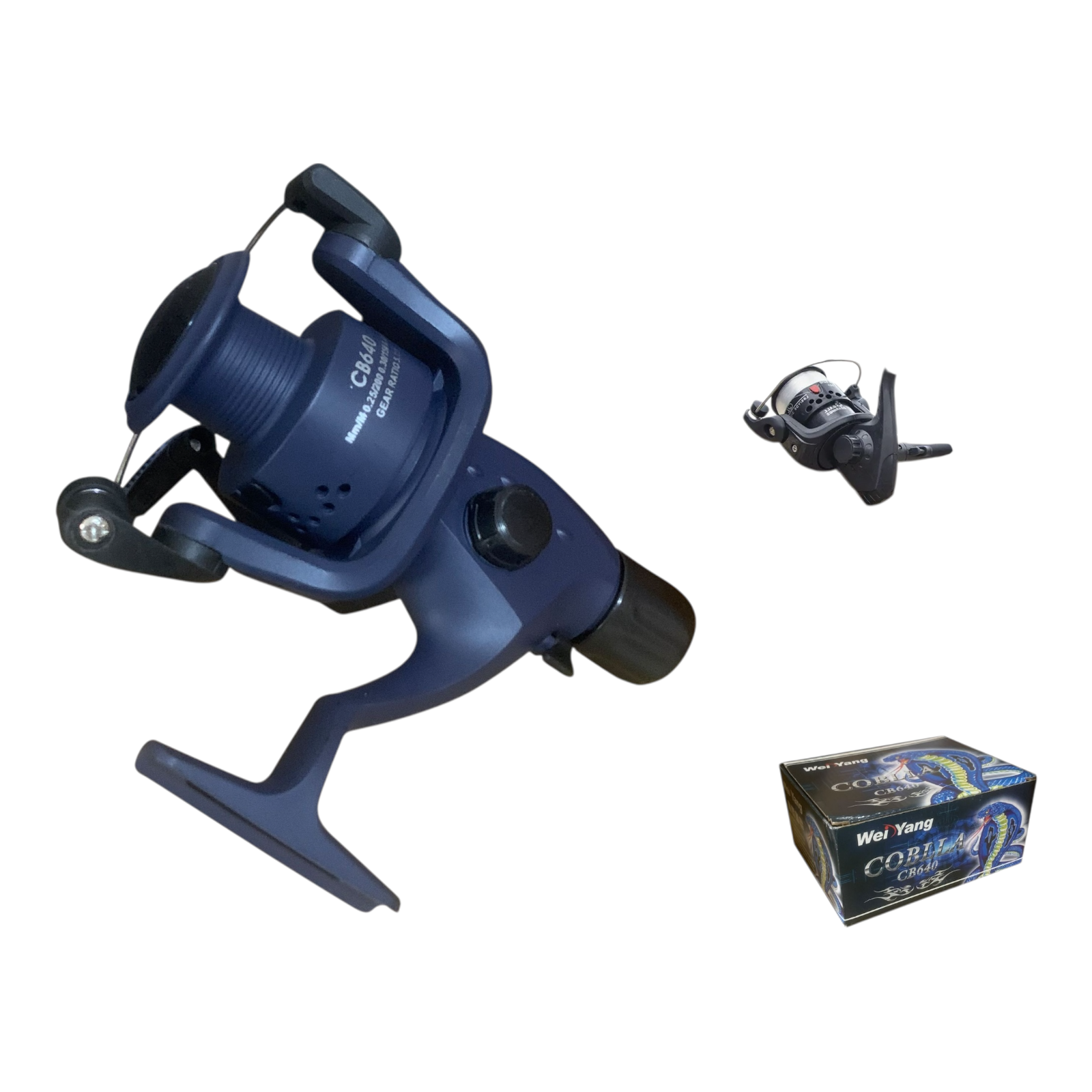 Carrete de Pesca Plástico CB640 | Qiaoxiang