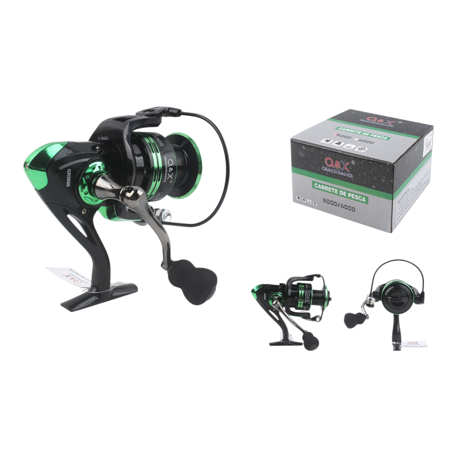 Carrete de Pesca Metálico GR3000 | Qiaoxiang