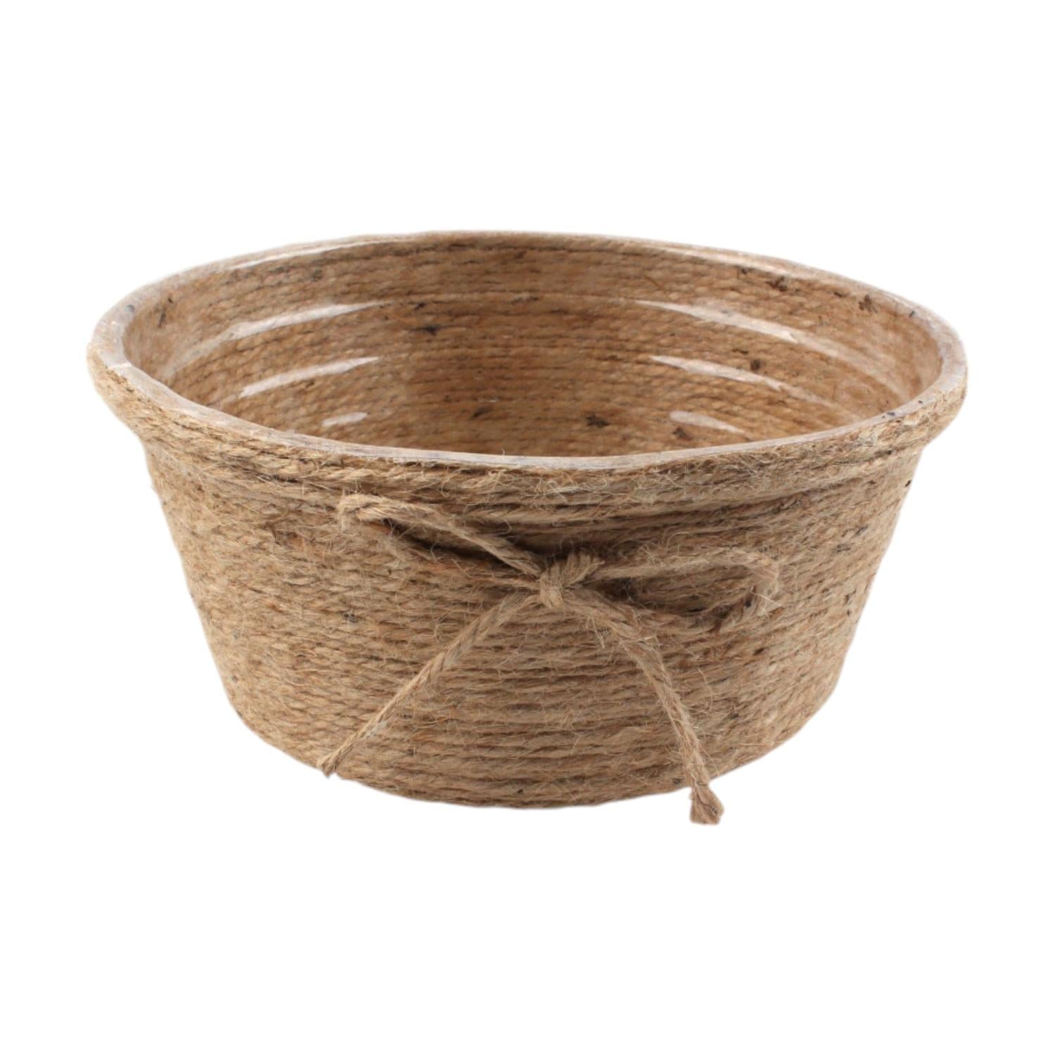 Cesta de mimbre para pan 17.5 x 8 cm