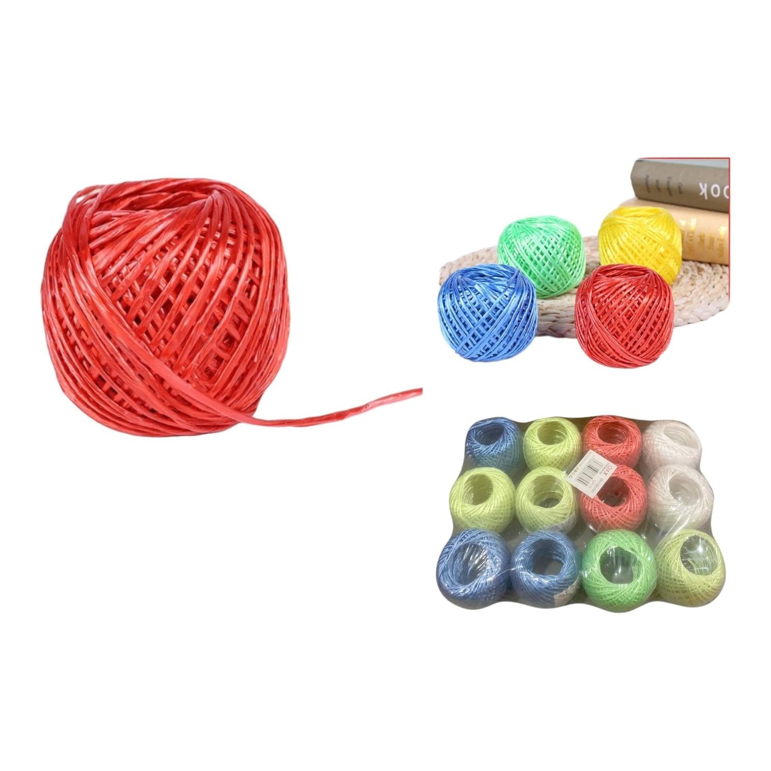 Cuerda Para Atar Bolas De 100G.