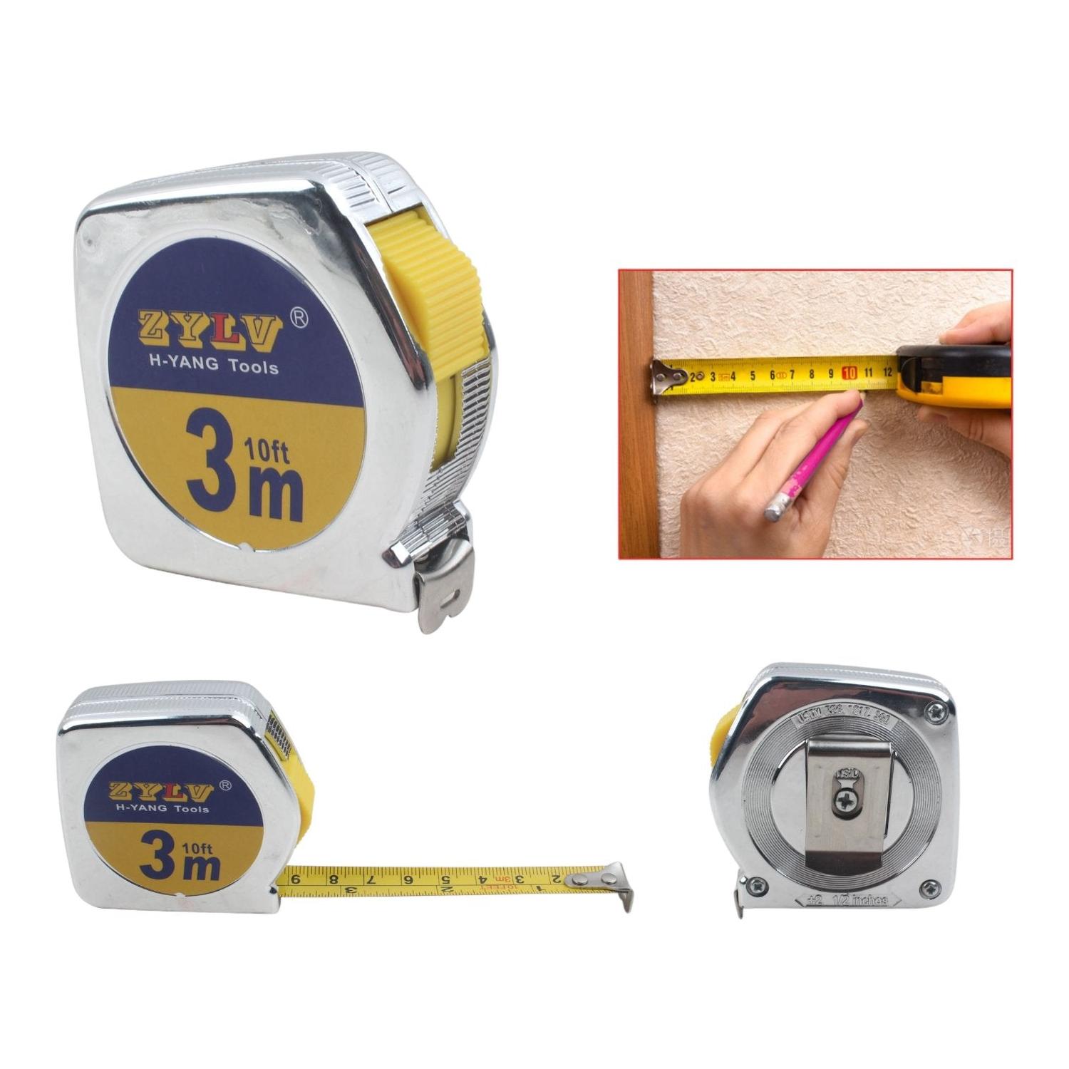 (Chapado En Plata) Cinta M¨¦trica 3M-1.25Cm