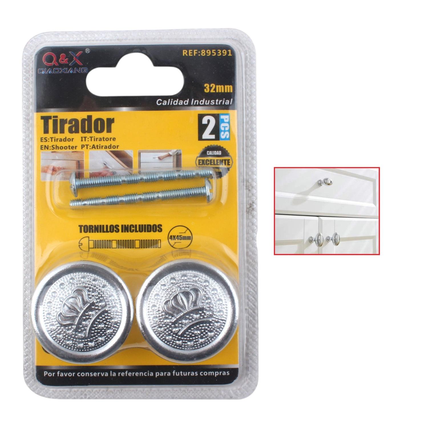 Mango Redondo Plateado