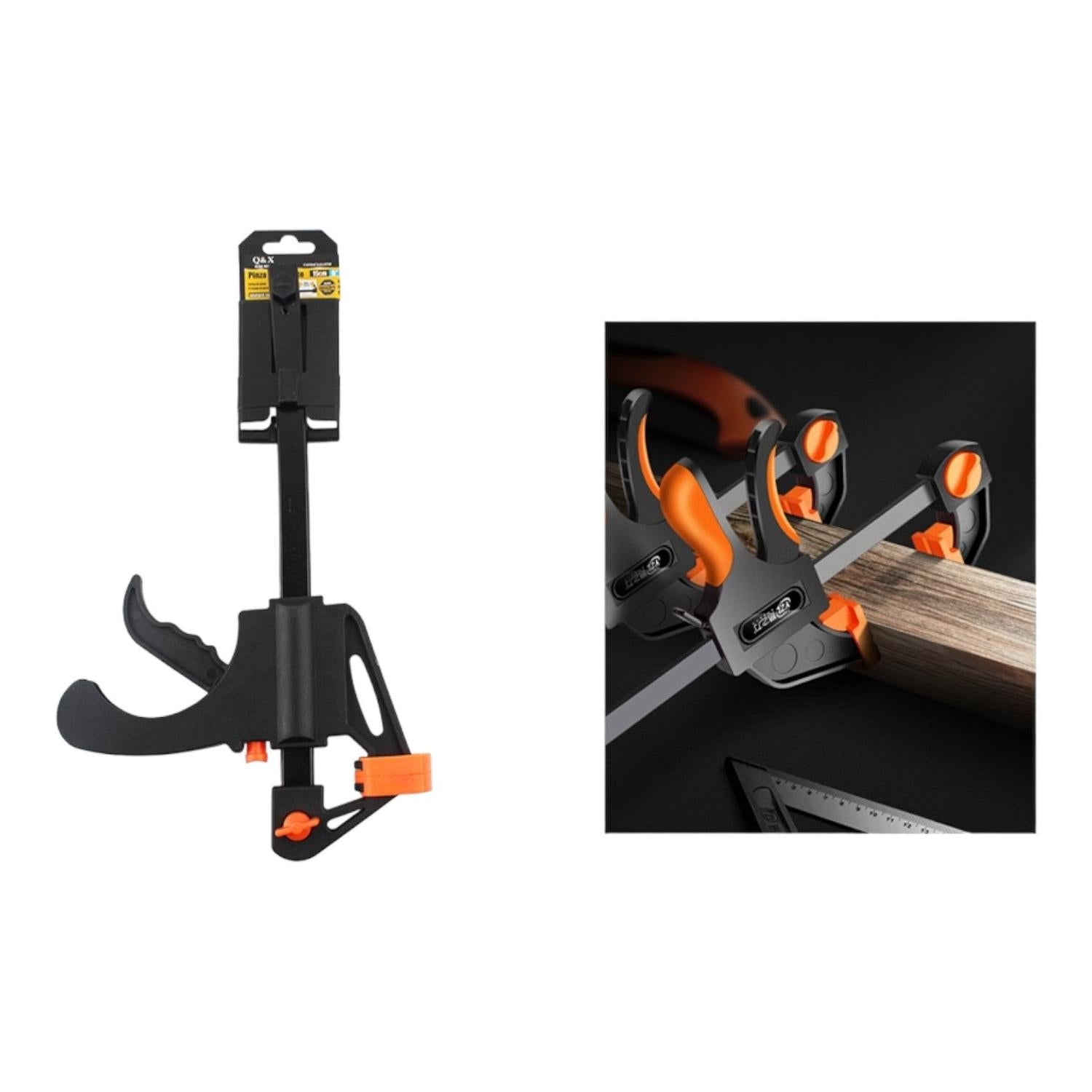 Clip R¨¢pido De Un Solo Color De 12Pulgada (Clip F De Pl¨¢stico)