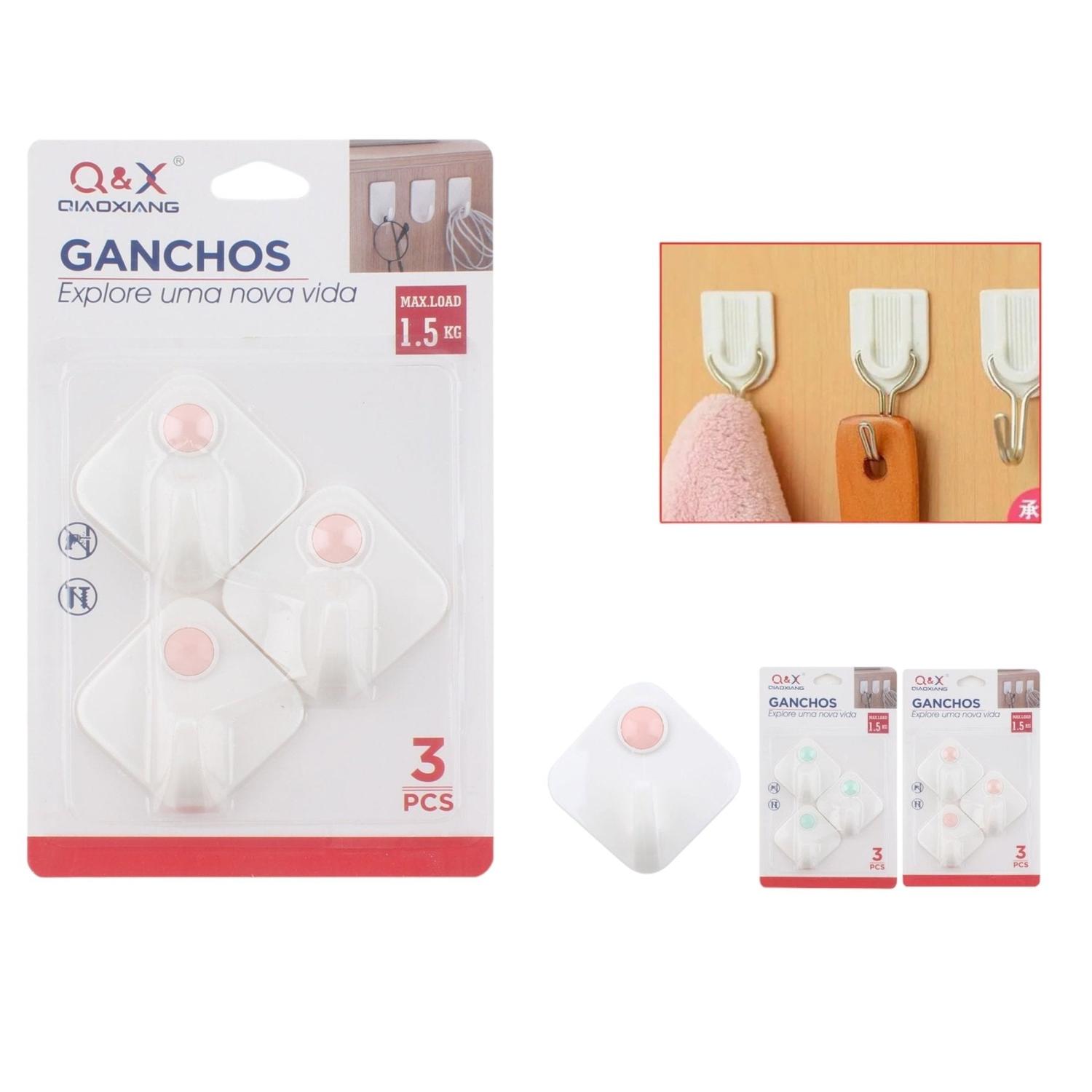 M-10977-N Gancho Adhesivo Tipo Ling Punto X3