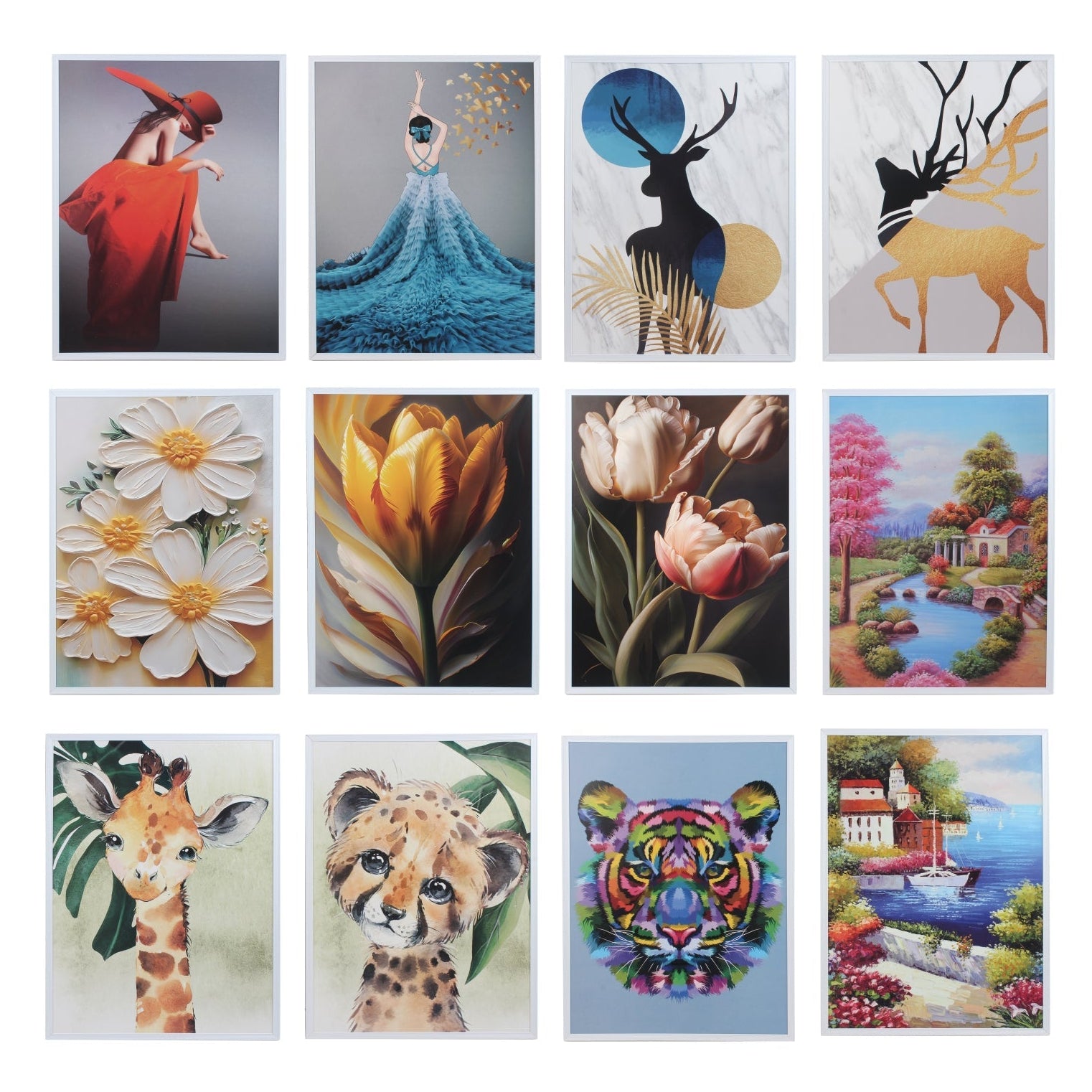 Pintura decorativa KT 30*40