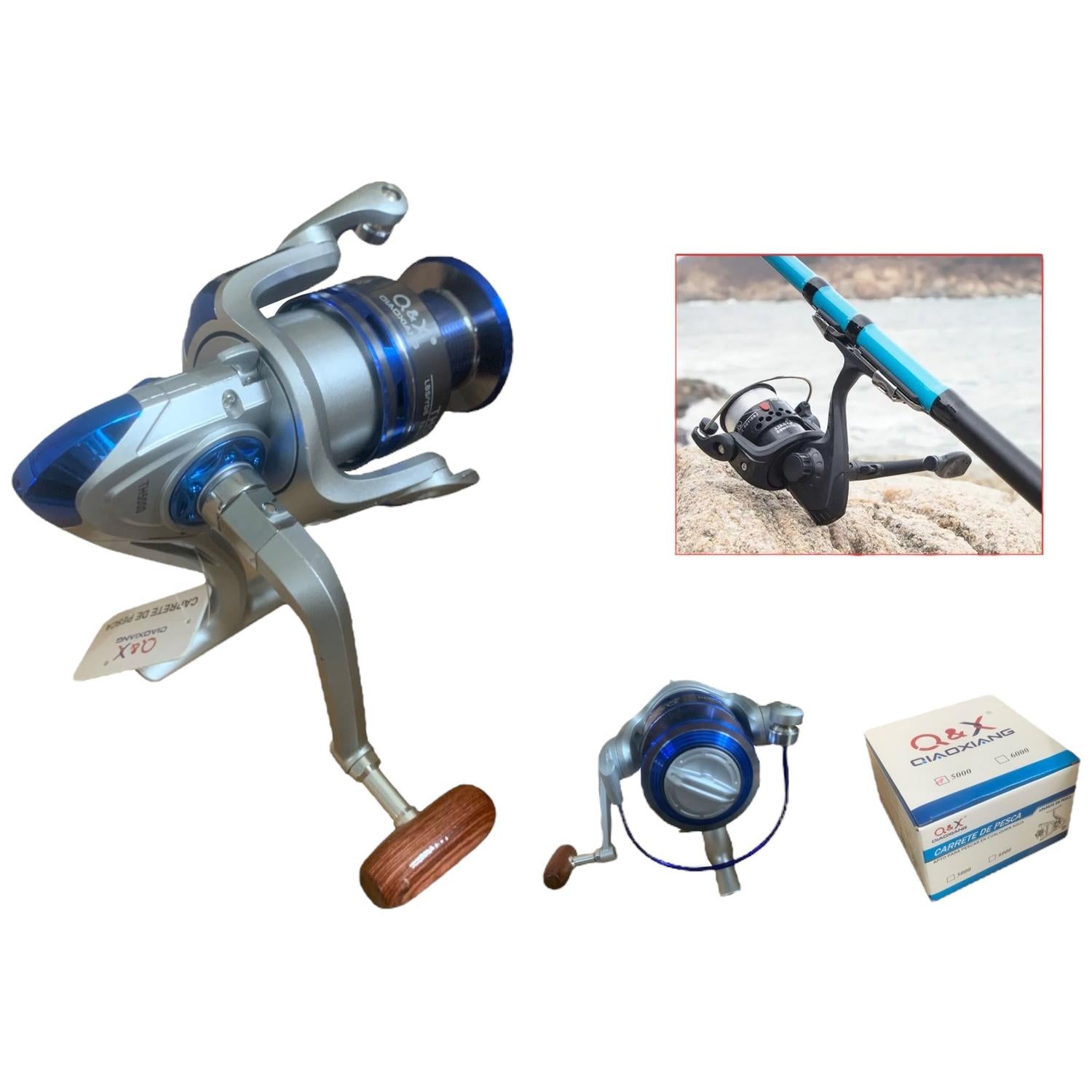 Rueda De Pescado De Metal Th4000